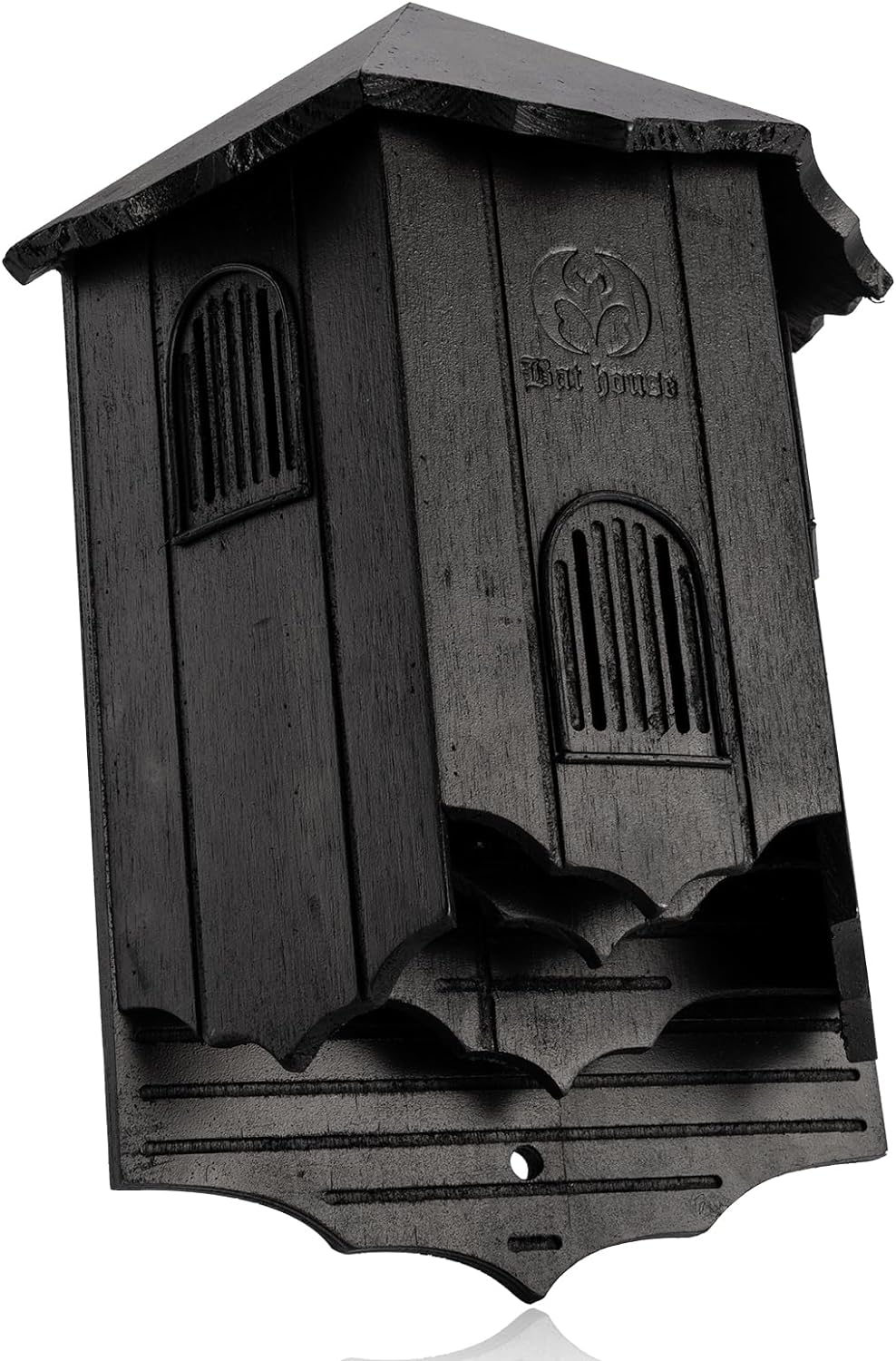 Wooden Castle Bat Houses for Outside Bat Box for Outdoors - Large Three Chamber...