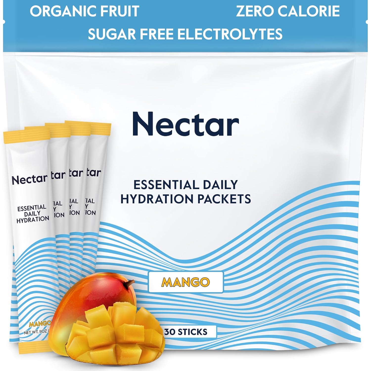 Nectar Hydration Packets - Electrolytes Powder Packets - Sugar Free & 0 Calorie...