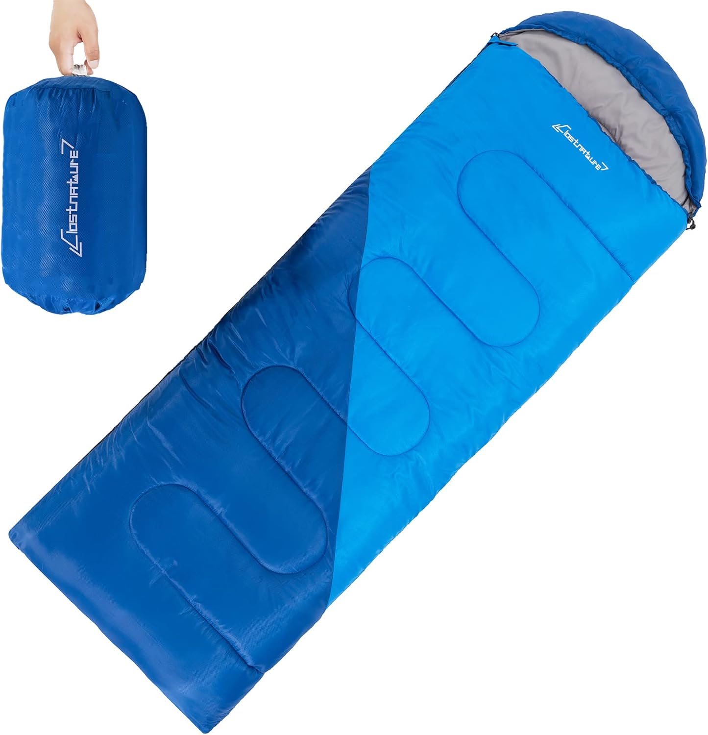 Clostnature Sleeping Bag for Adults and Kids - Compact Lightweight Sleeping Bag,...