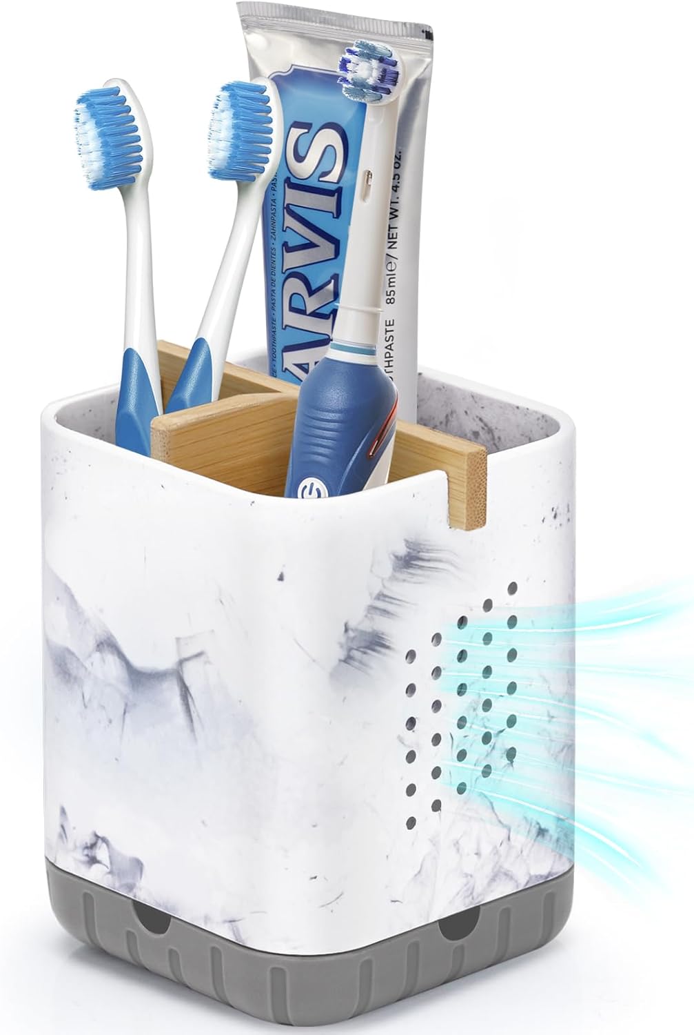 Boperzi Toothbrush Holders, Kids Toothbrush Holder with Drainage, Detachable Ant...