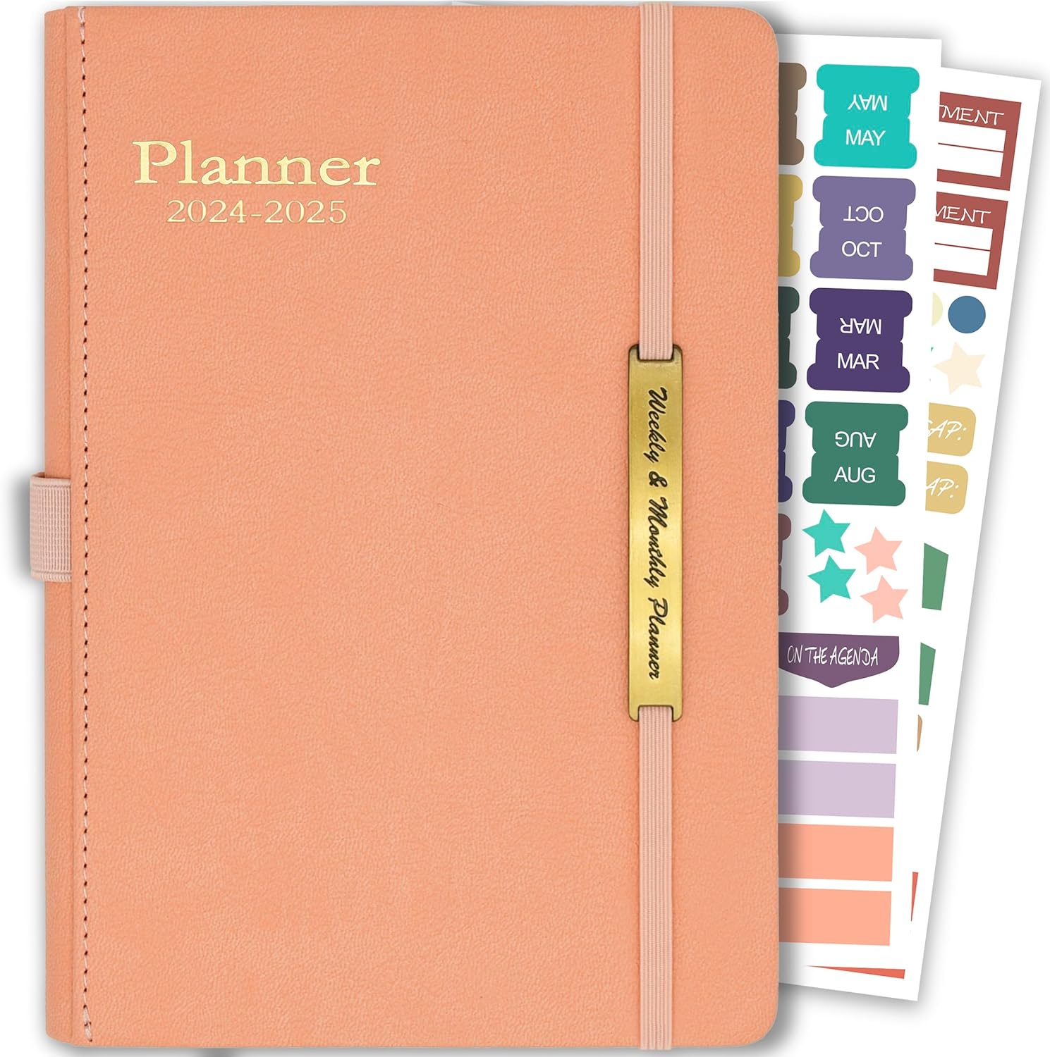 Daily Planner 2024-2025, Unique Weekly Planner, Innovative Yearly Planner for Ef...