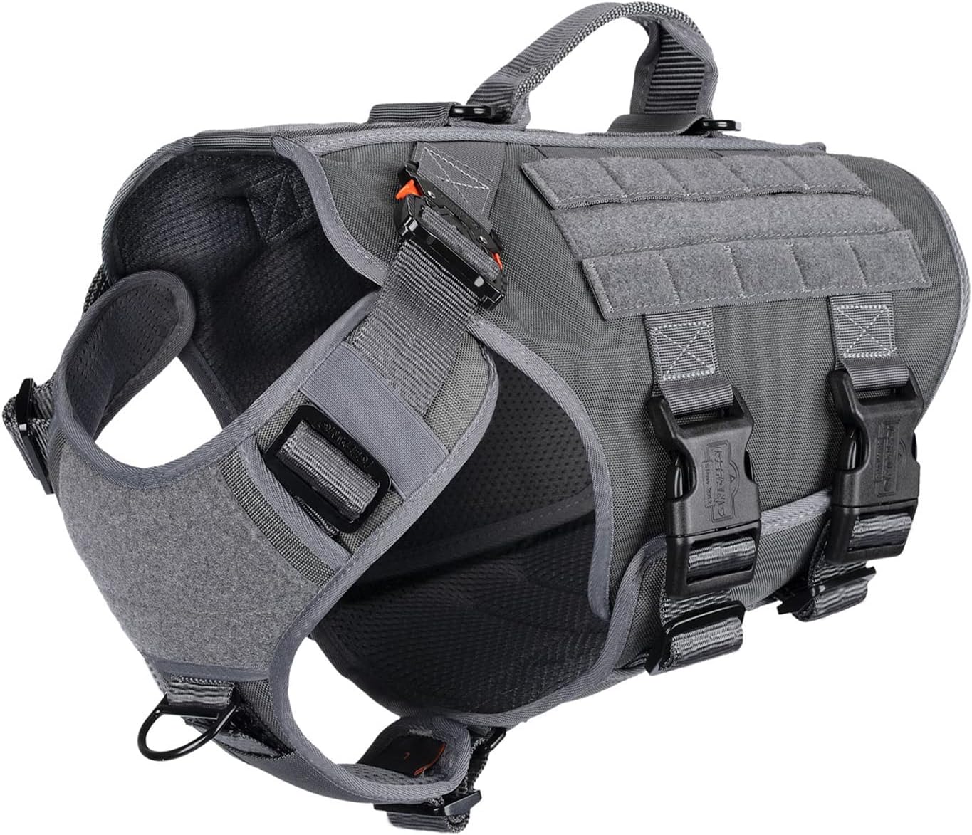 ICEFANG GN3 Tactical Dog Harness, Special Dog Molle Vest with Handle, High-Quali...