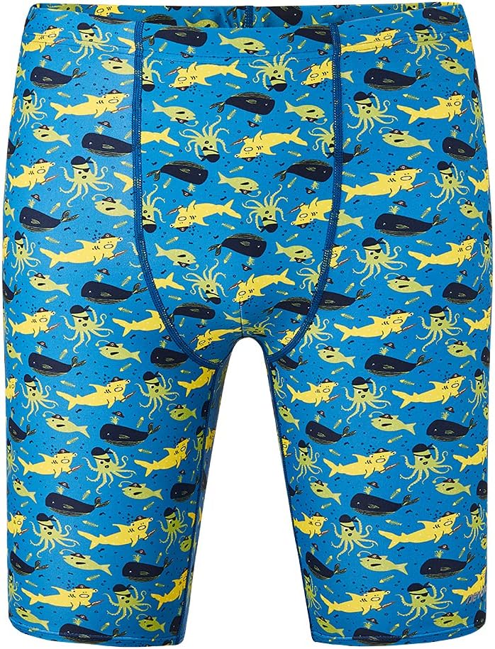 DEVOROPA Boys' Swim Jammers Youth Competitive Swim Team Suit Quick Dry Athletic...