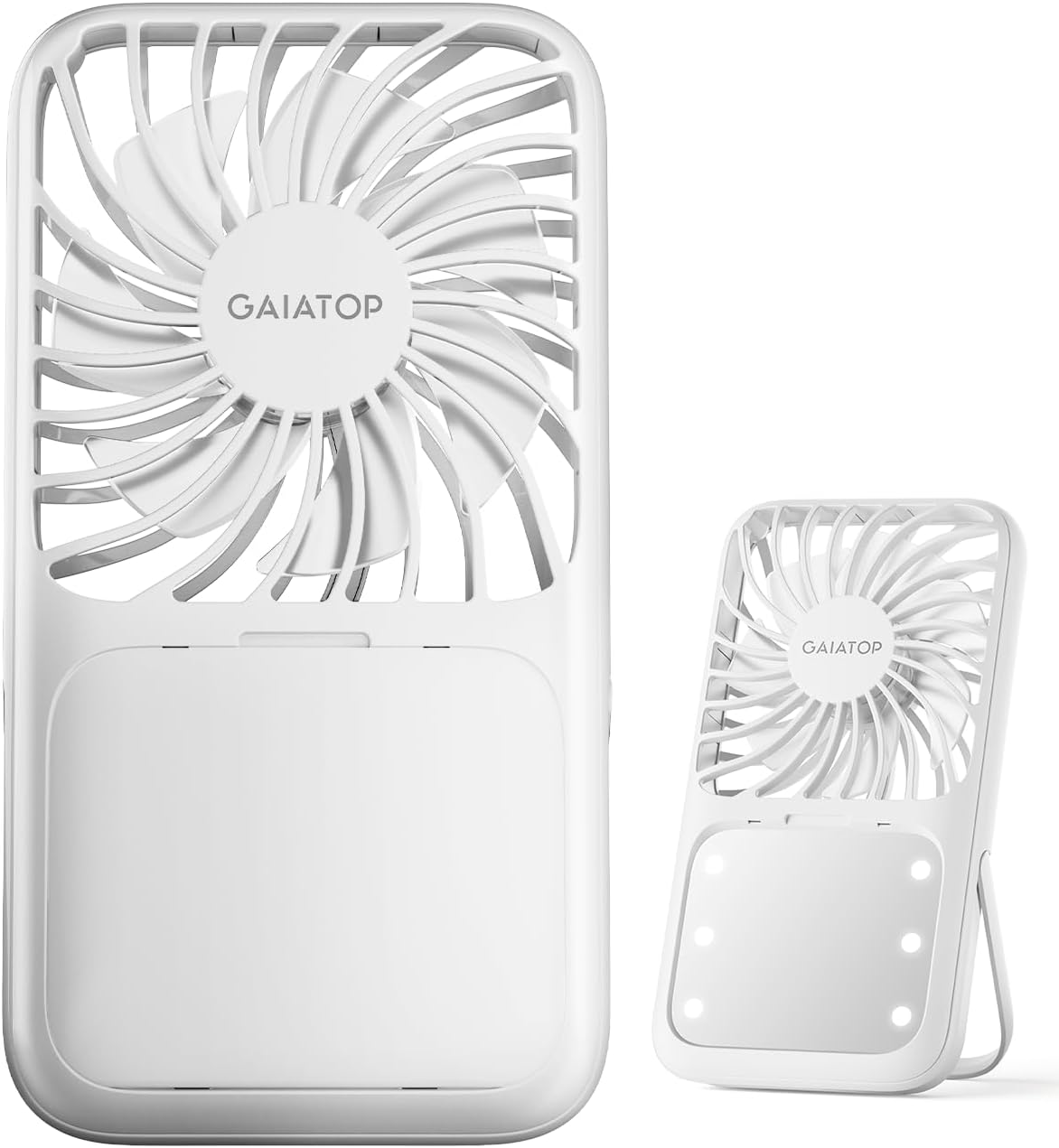 Gaiatop Handheld Mini Fan, Special Portable Lash Fan with 3 Speed, Innovative Ma...