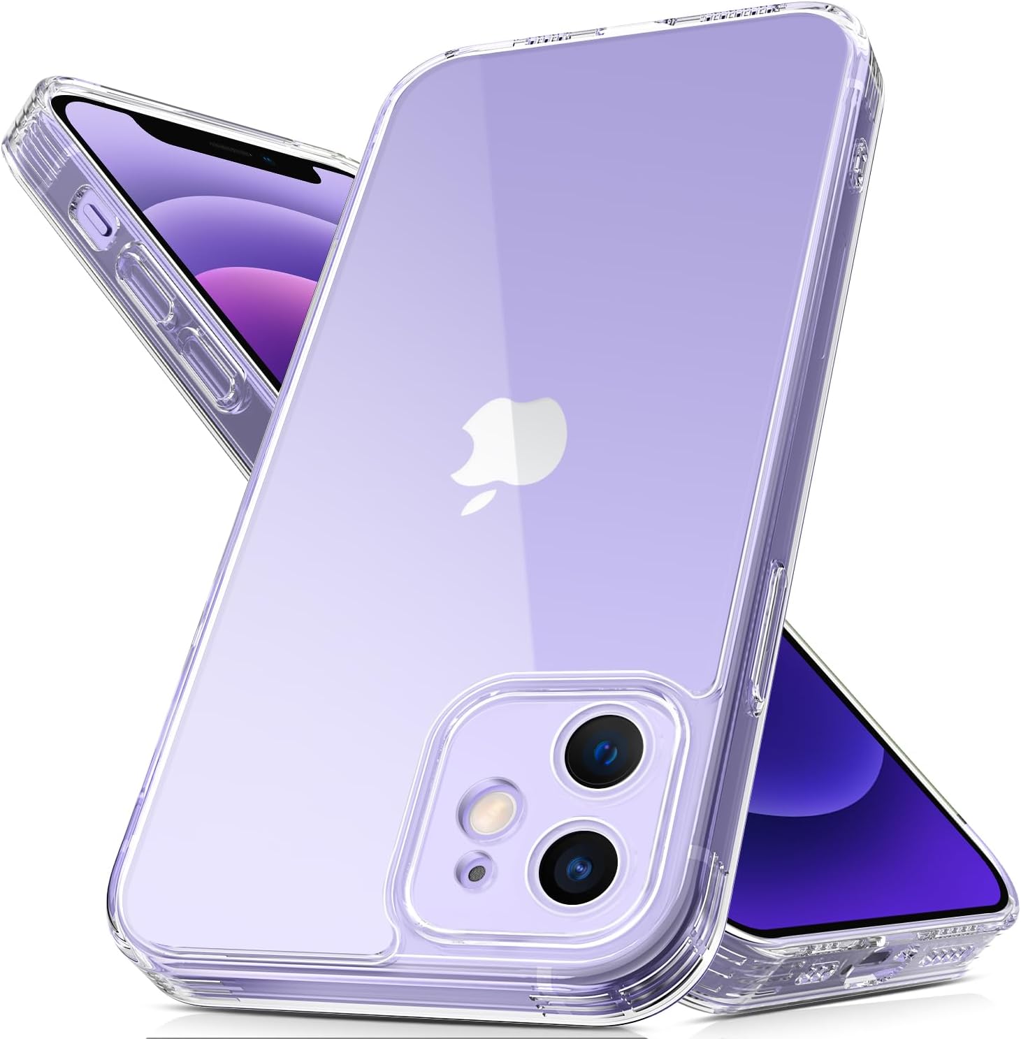 Mootobo for iPhone 12 Case 6.1 inch, Military-Grade Protection 360° Full Body Fr...