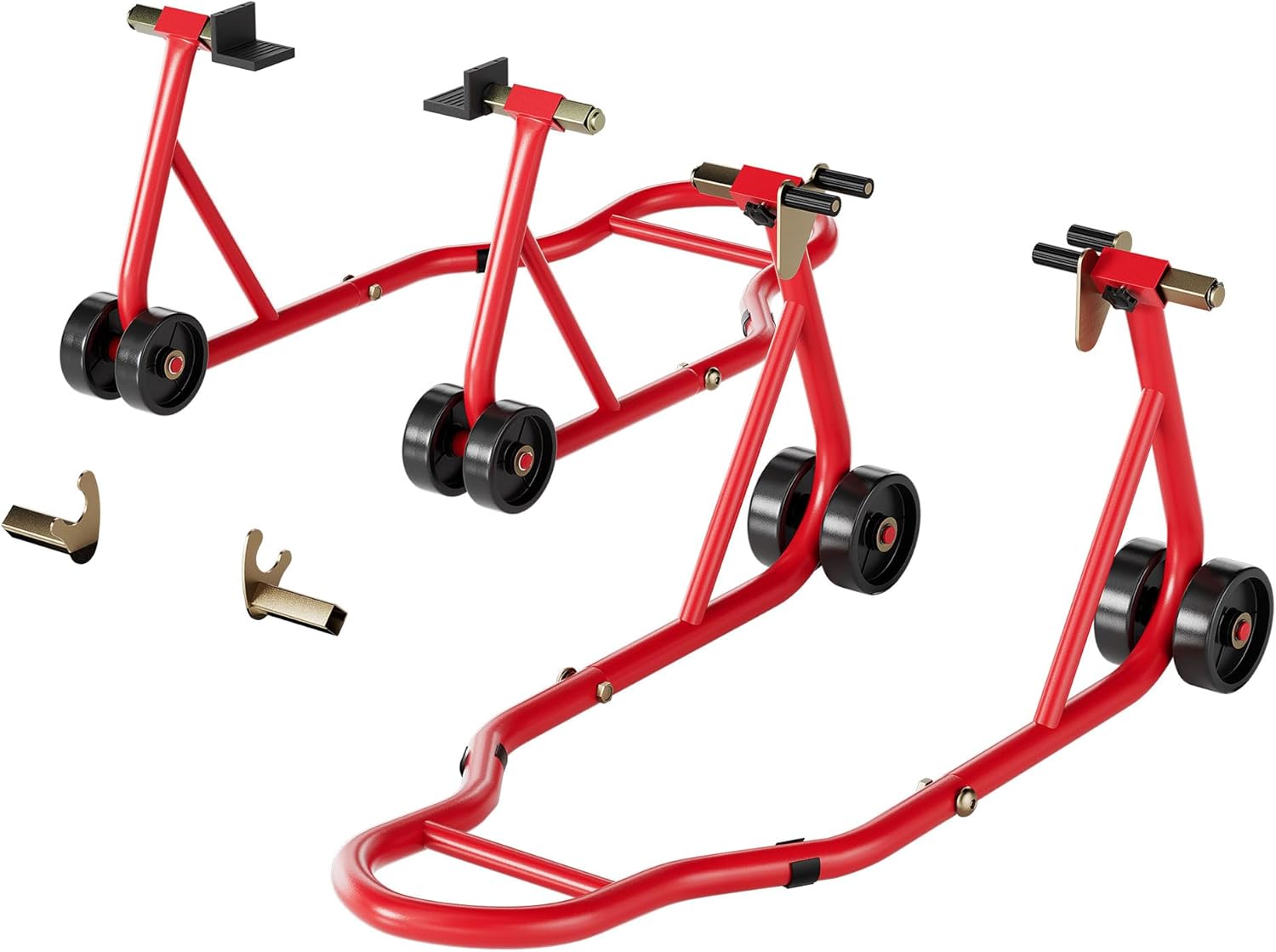 SPECSTAR Motorcycle Stands, Special Stands for 882 Lbs Capacity, Innovative Fron...