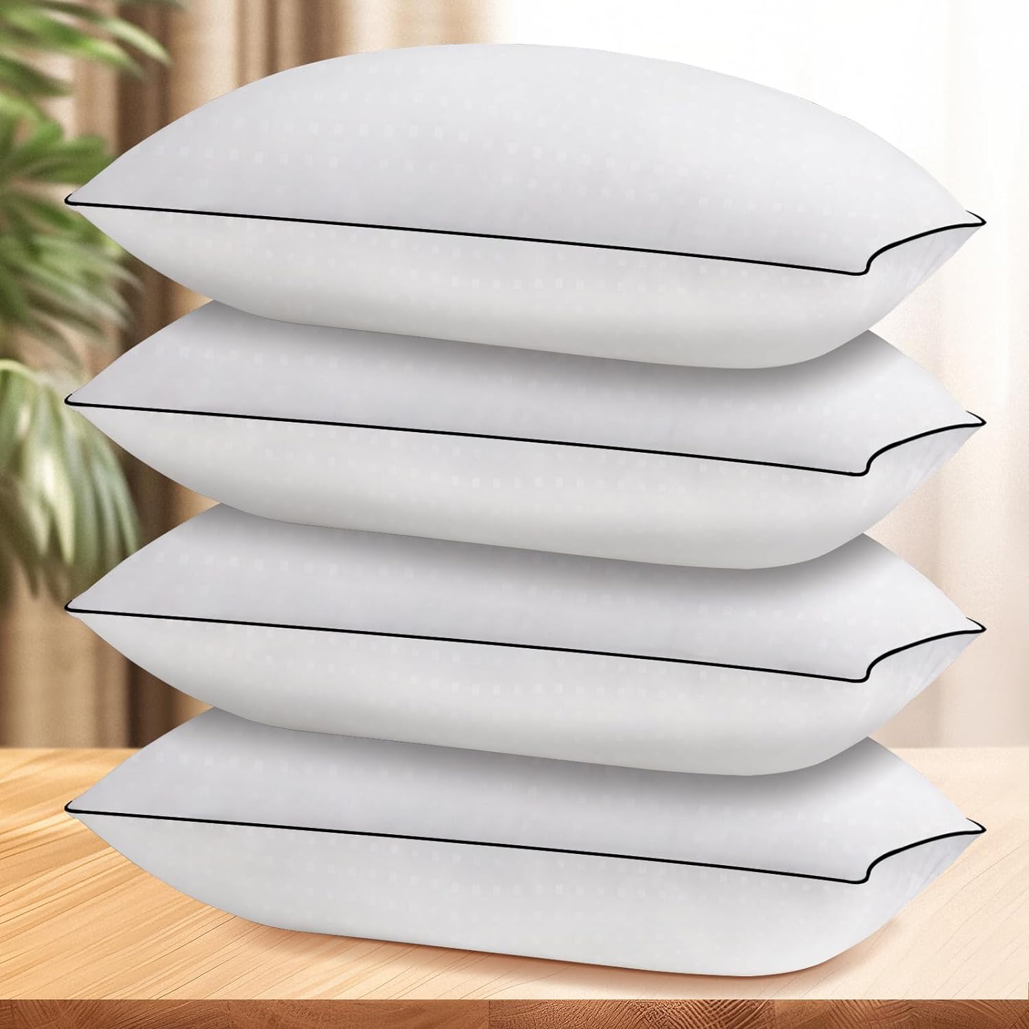 Wansimoo Bed Pillows, Special Comfortable Hotel Cooling Pillows for Sleeping, In...