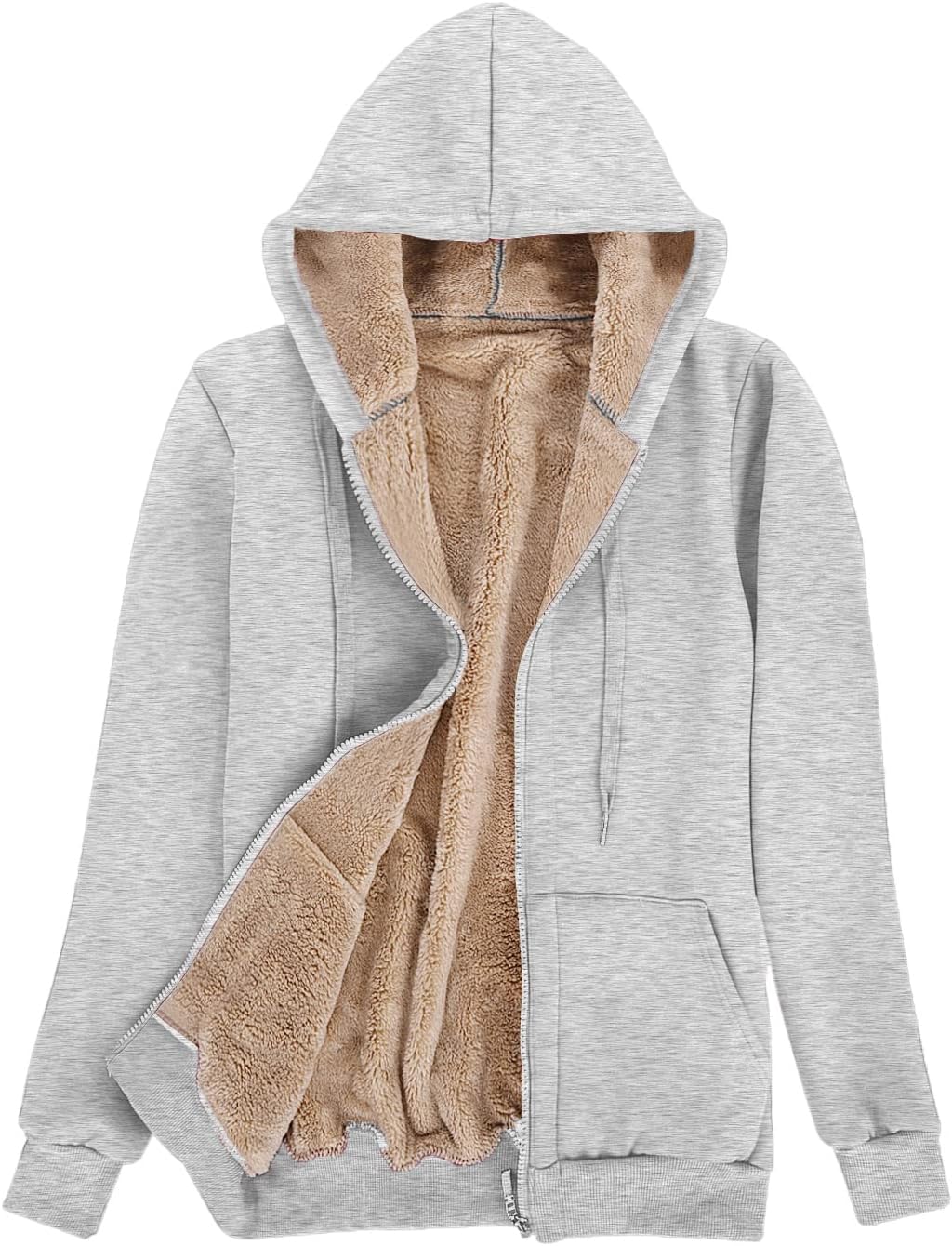 Voqeen Womens Plain Hoodie, Special Winter Warm Sh...