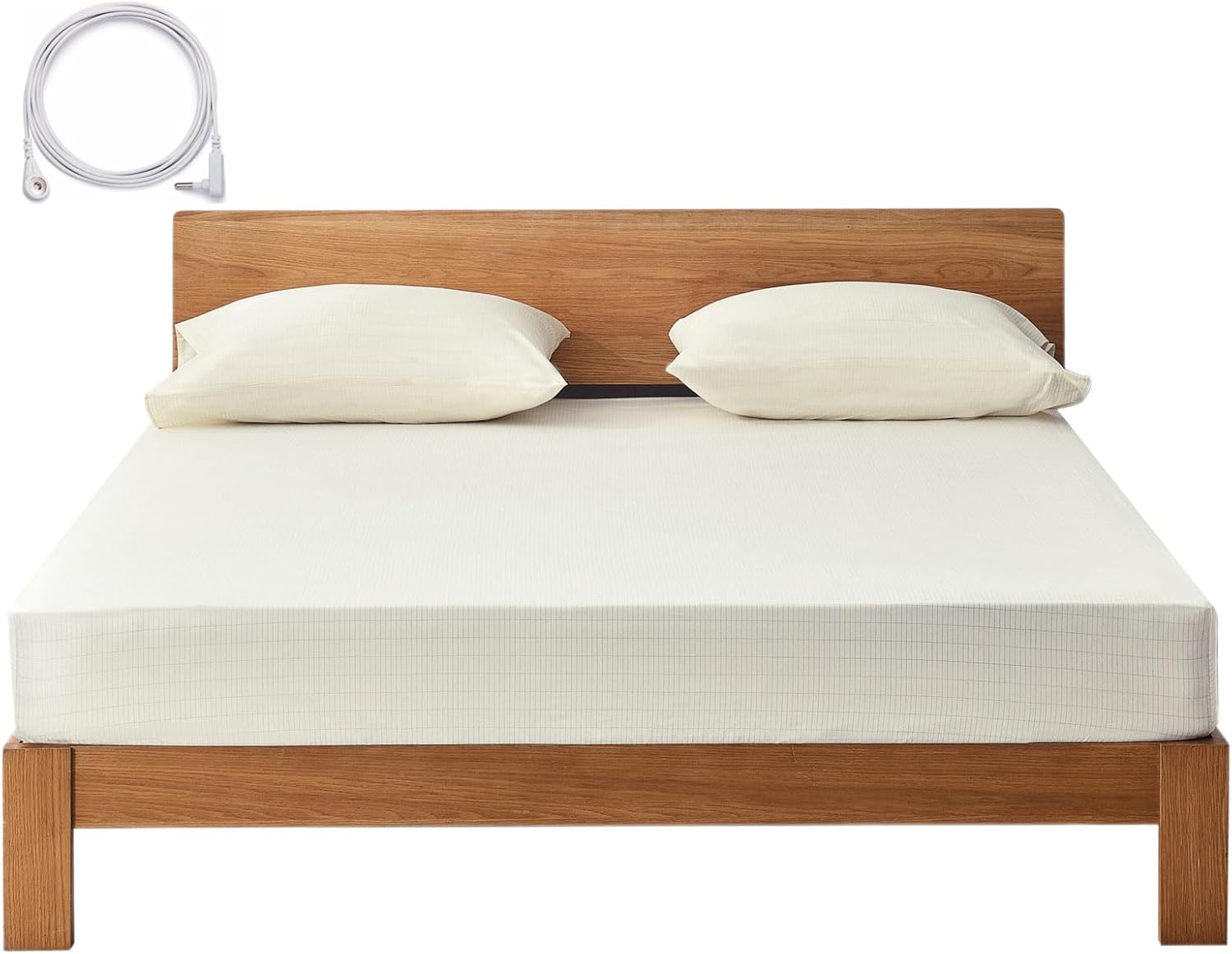 Grounding Sheets, Special Organic Cotton Grounding King Sheets with Silver Fiber...