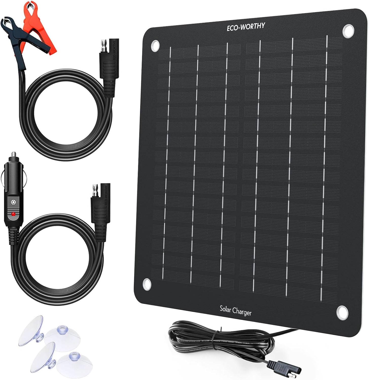 ECO-WORTHY Solar Car Battery, Special Battery for Sustainable Energy, Innovative...