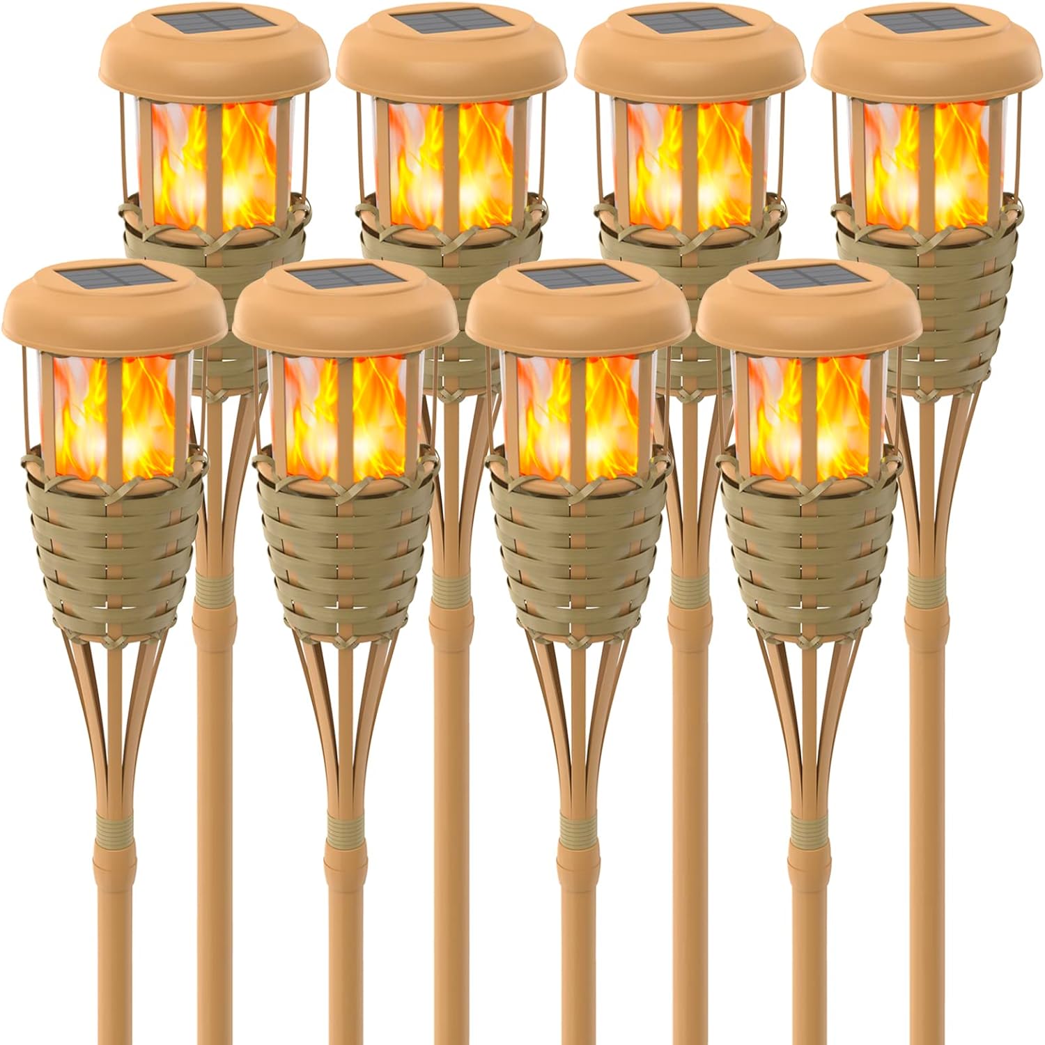 Solar Outdoor Lights, Solar Torch Lights Outdoor flickeringflame, Outdoor Decora...