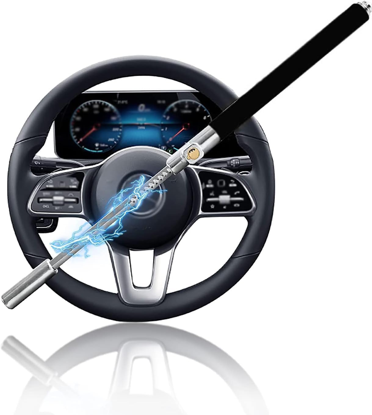 MONOJOY Steering Wheel Lock, Special Car Steering Lock with Heavy Duty Car Lock,...