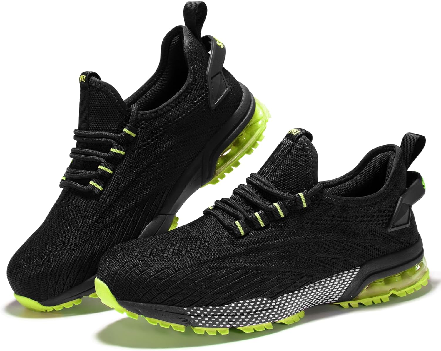 SPIEZ Composite Toe Safety Trainers, Air Cushion Lightweight Slip On Work Shoes...