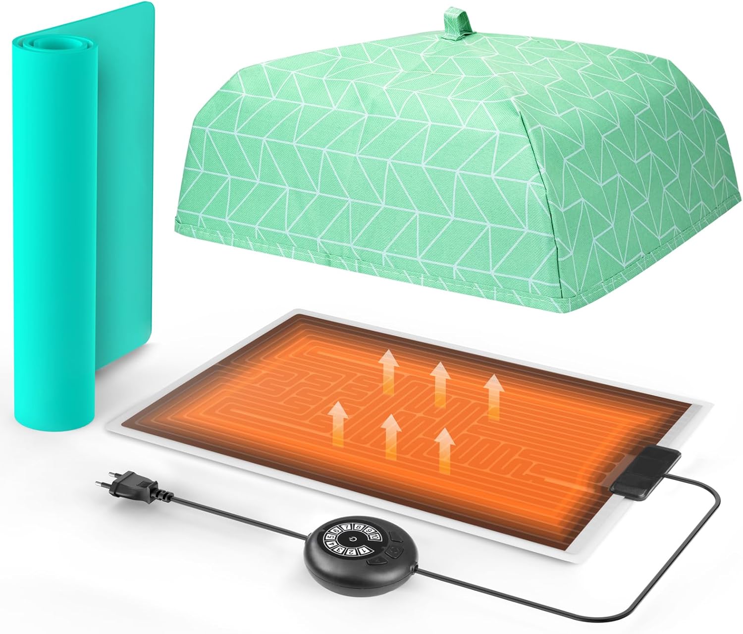 ISTOYO Resin Heating Mat, Resin Molds Heating Pad, Resin Curing Machine, Epoxy R...