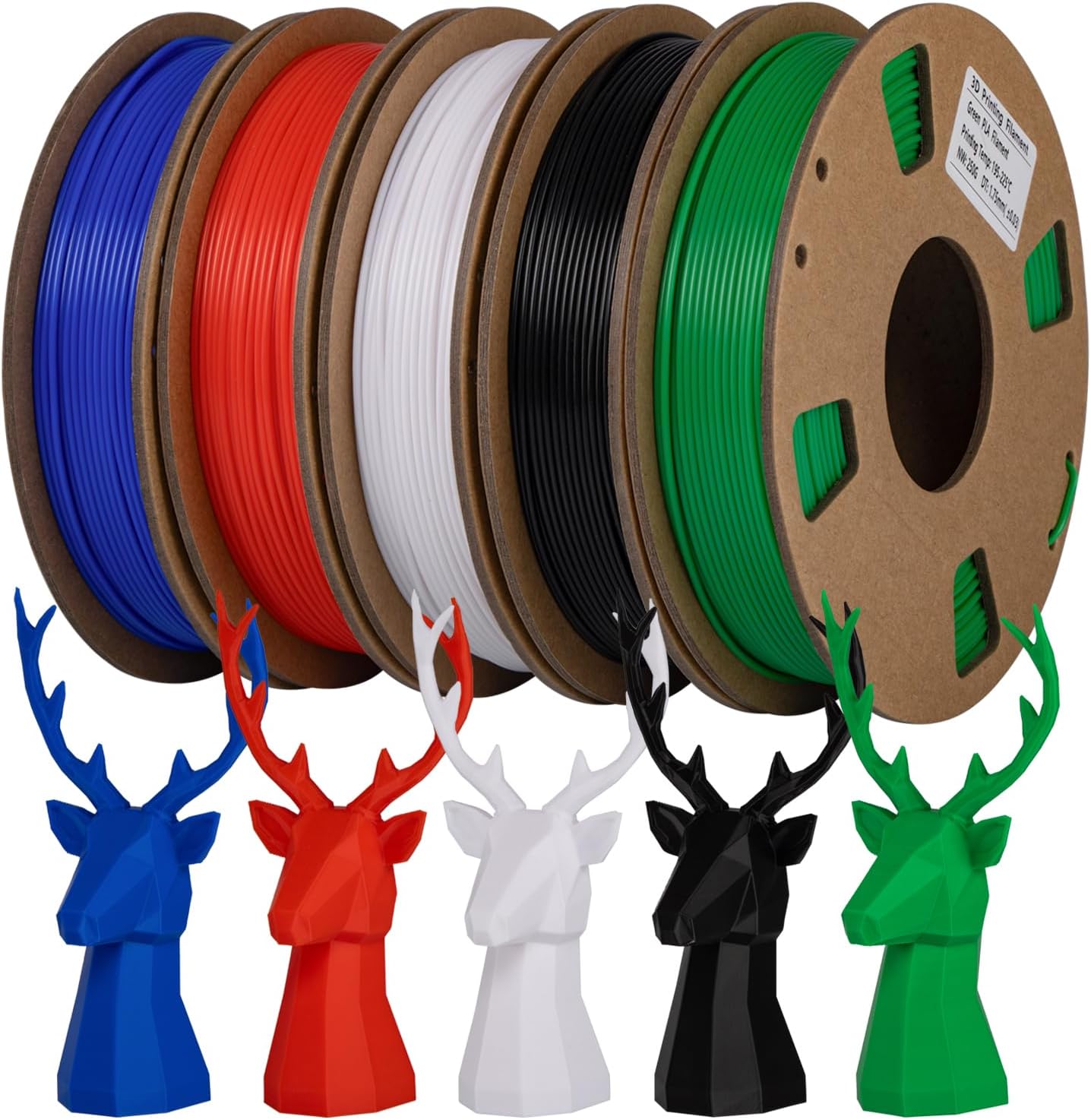 TINMORRY 3D Printer Filament, Special PLA Filament 1.75mm Combipack, High-Qualit...