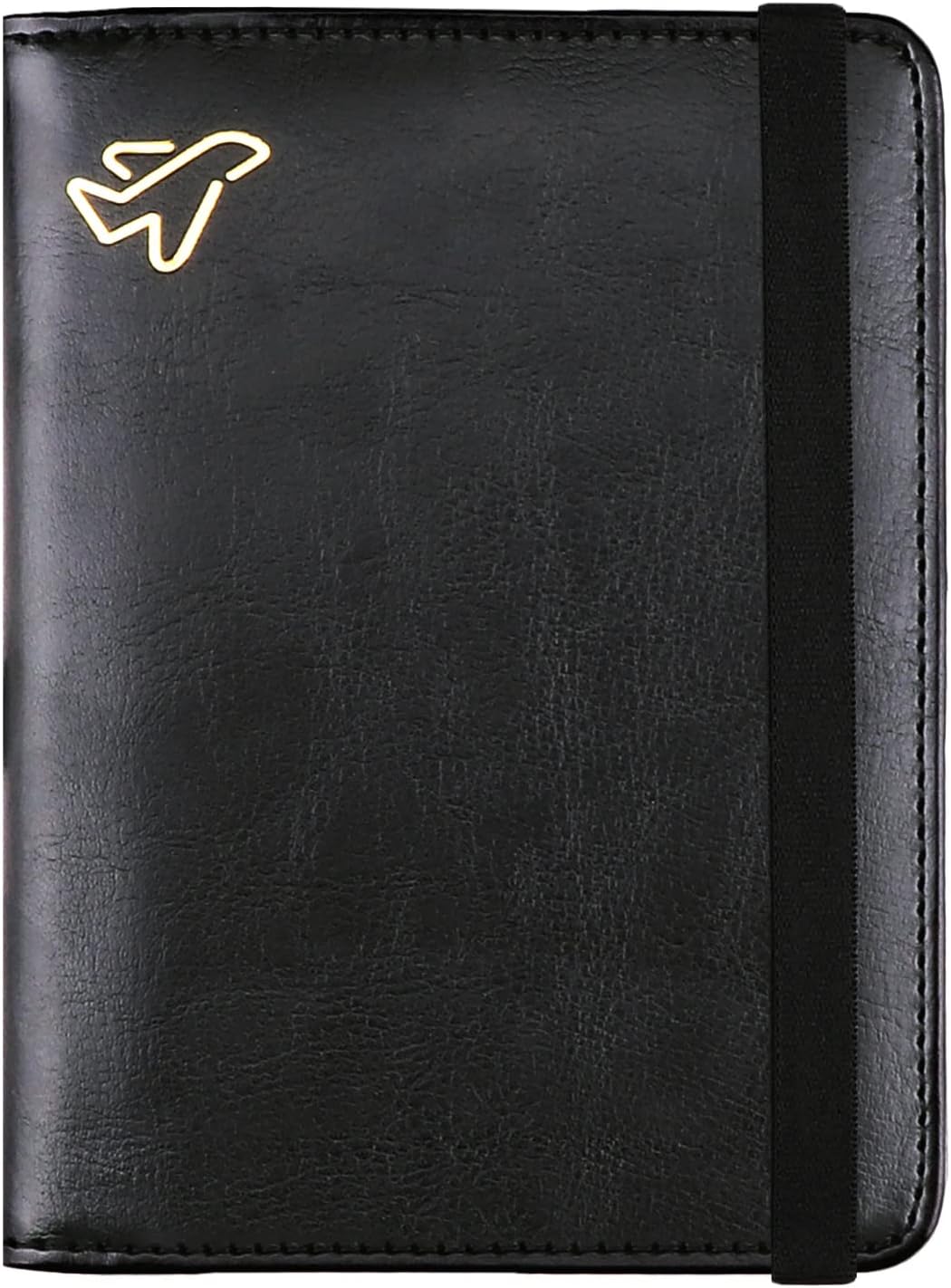 WALNEW Passport Holder, PU Leather Travel Passport Cover Wallet, RFID Passport C...