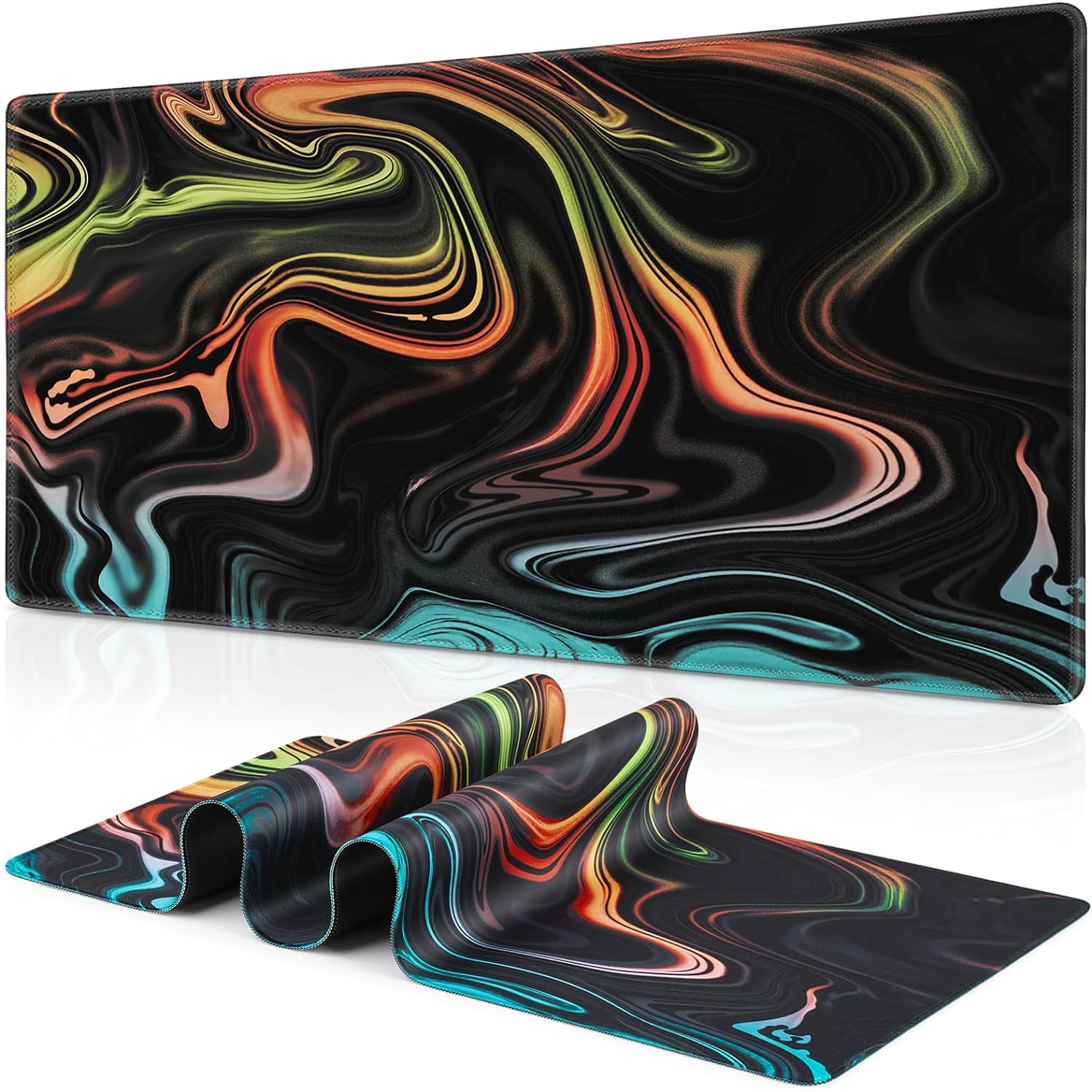 Abetcabe Gaming Mouse Pad, Special Extra Large Mouse Mat XXL, Innovative Extende...