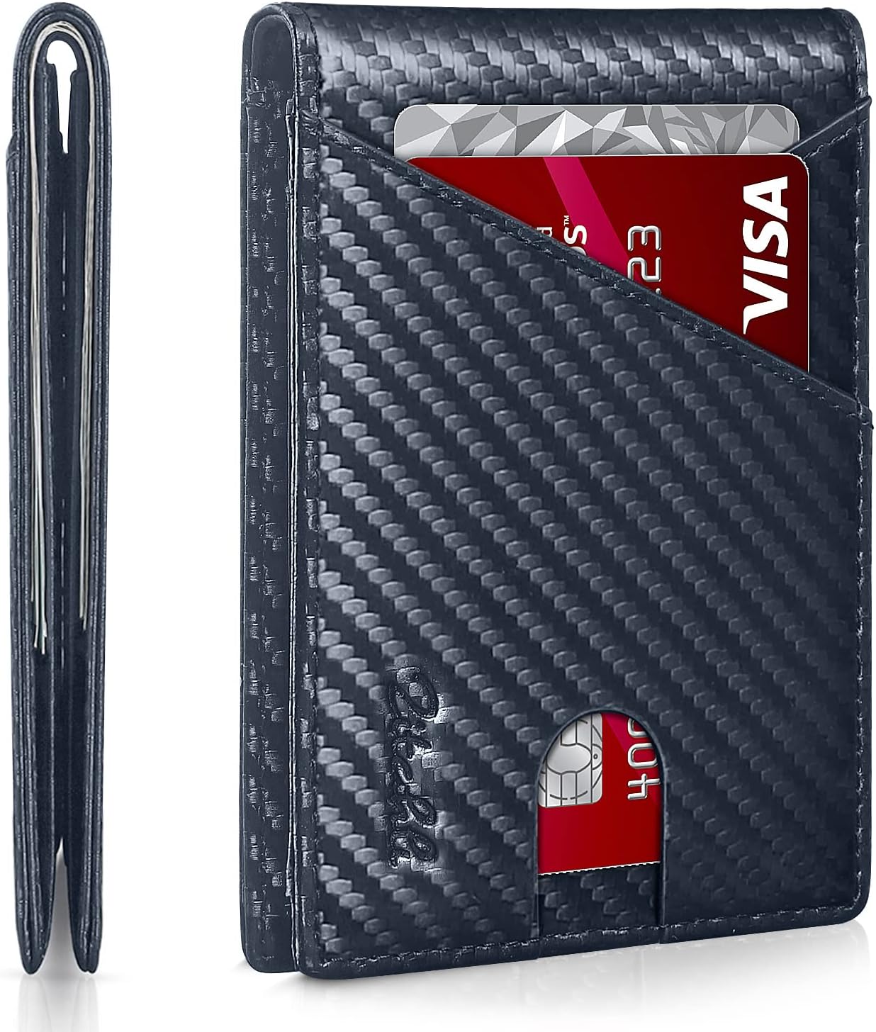 Zitahli Wallet for Men,Mens Wallet,Slim Leather Bifold,RFID Blocking 11 Slots Gi...