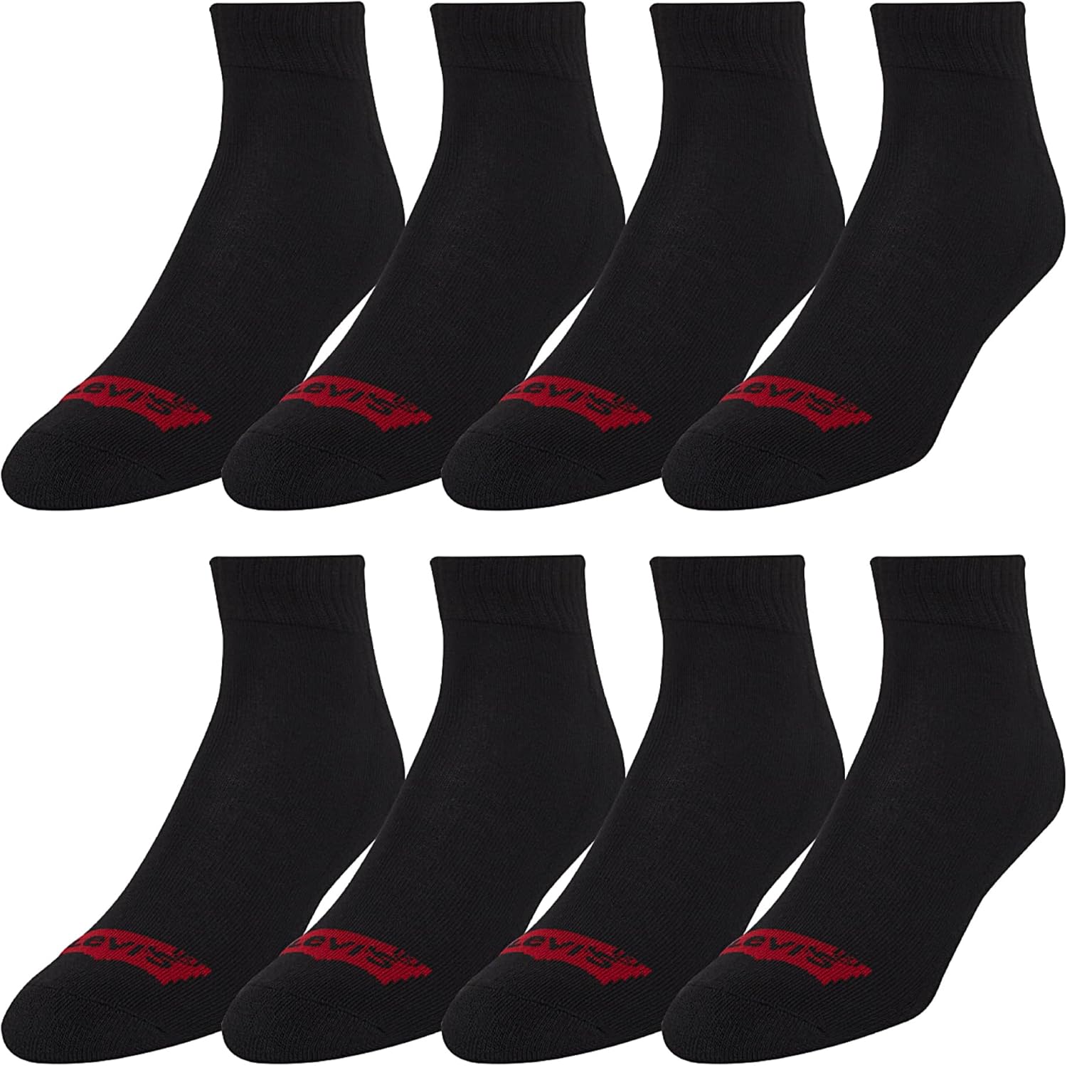 Levi's Mens Socks, Premium Socks for Men in 8 Pairs Crew, Special Athletic Men's...