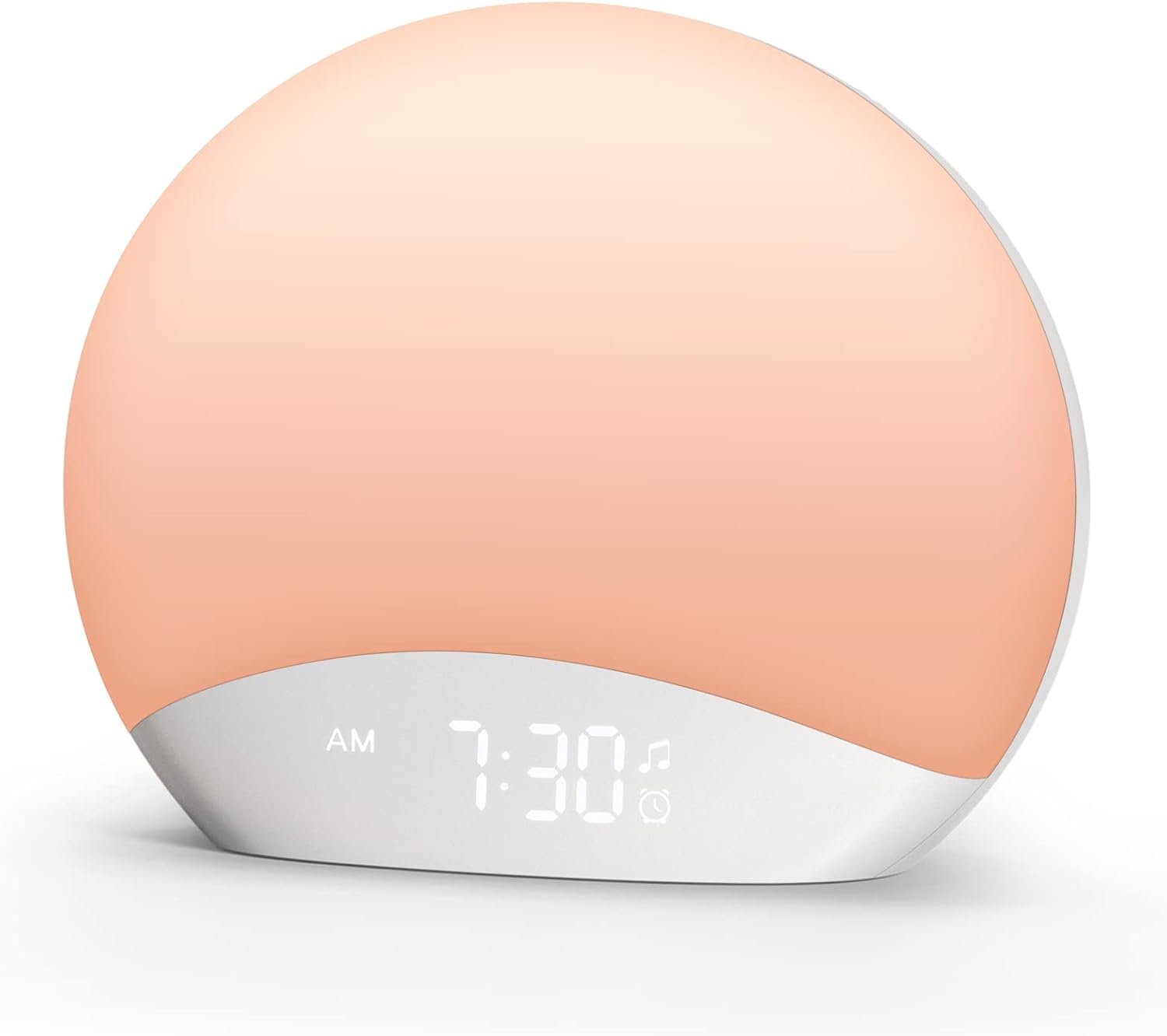 REACHER Sound Machine Sunrise Alarm Clock with Night Light, 26 Nature Inspired S...
