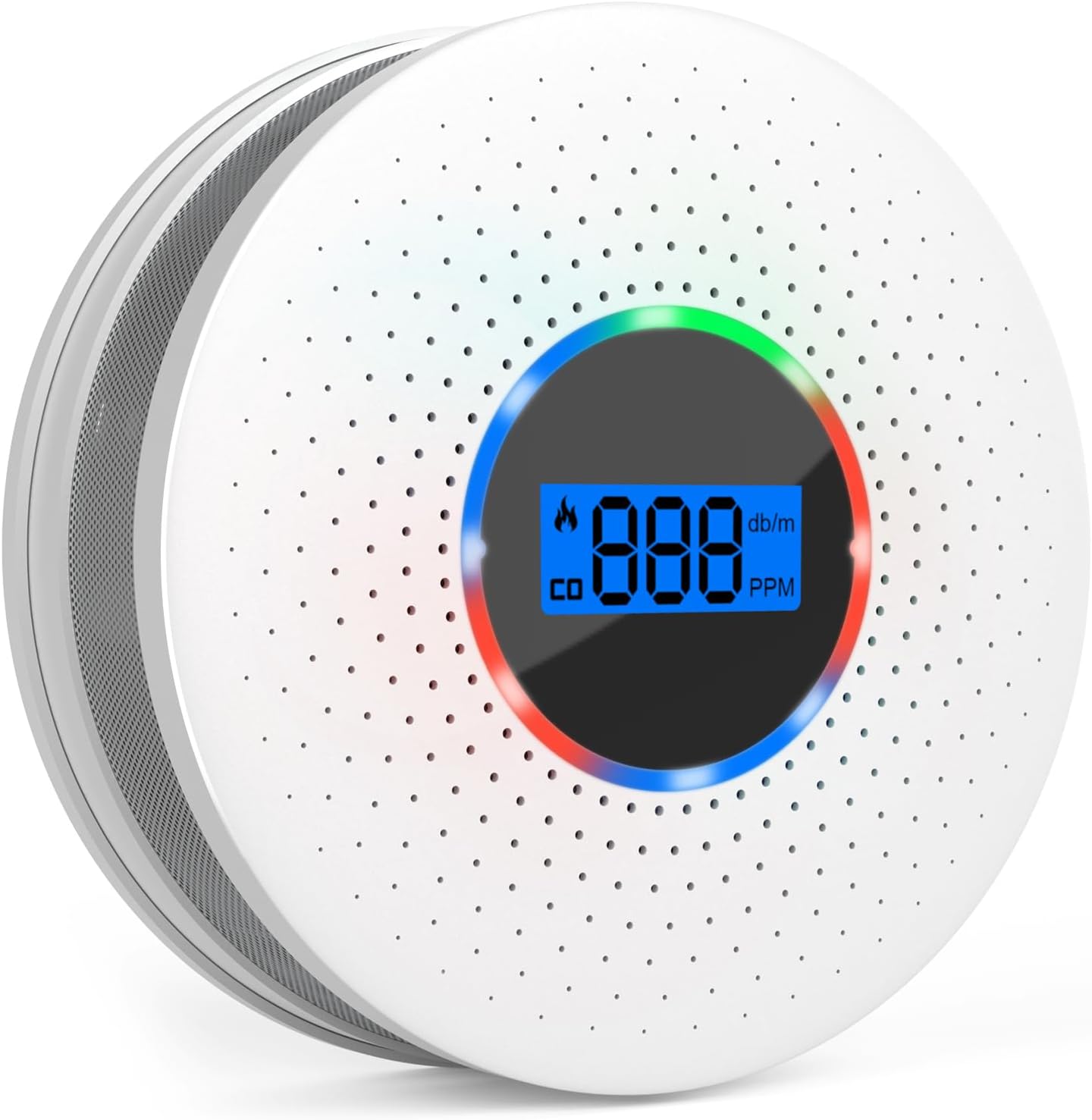 CPVAN Smoke and Carbon Monoxide Alarm with Digital Display, Combination Smoke &...