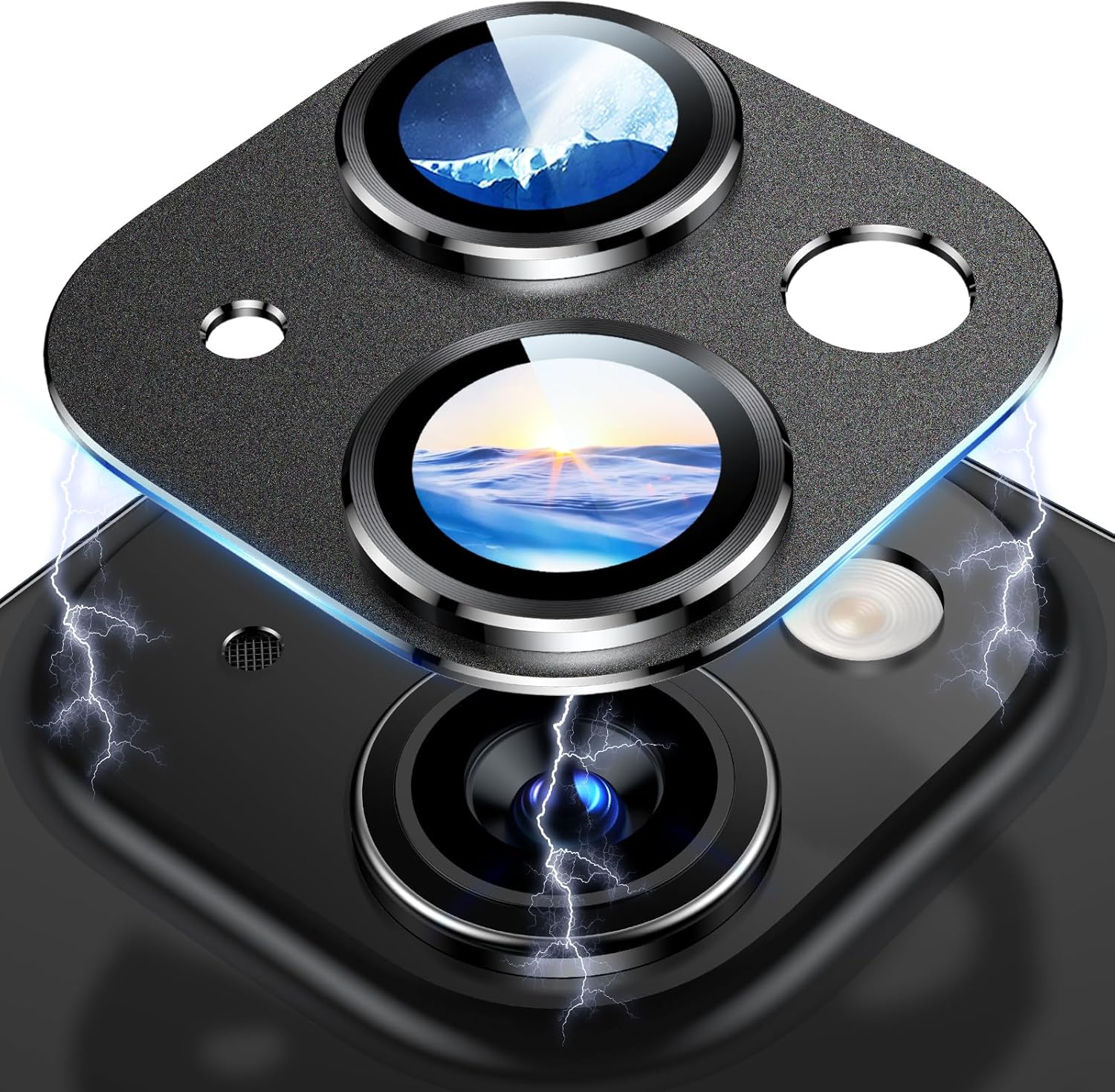 Uyiton Camera Lens Protector, Specially Compatible with iPhone 15/iPhone 15 Plus...