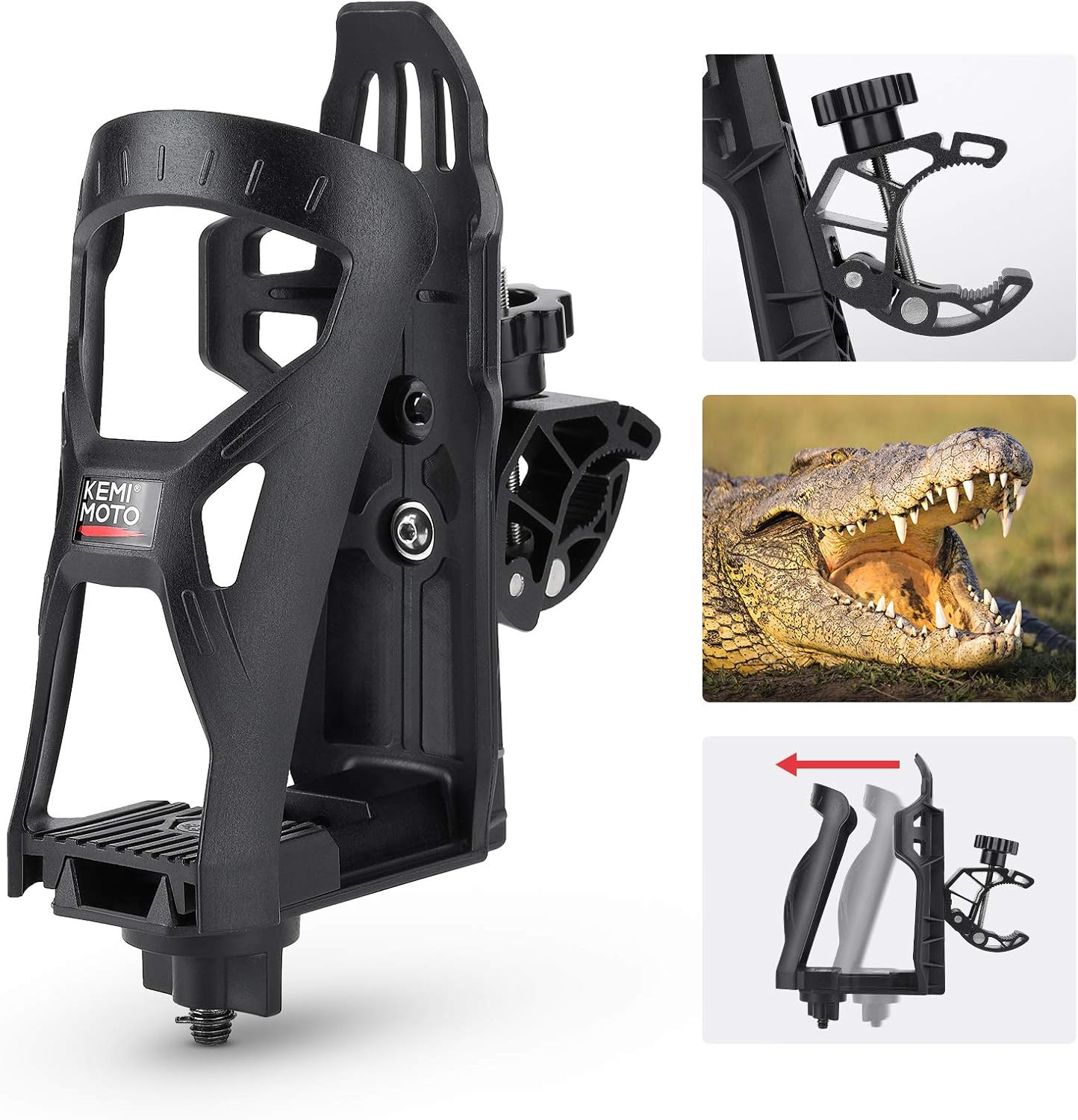 KEMIMOTO ATV Cup Holder, Upgraded Motorcycle Drink...