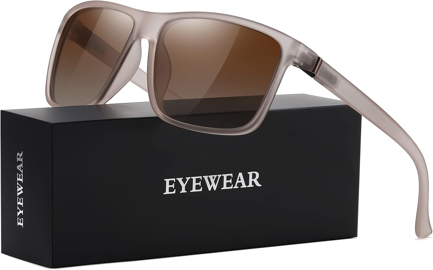 Sunglasses Men Polarized Sunglasses for Mens and Womens,Black Retro Sun Glasses...