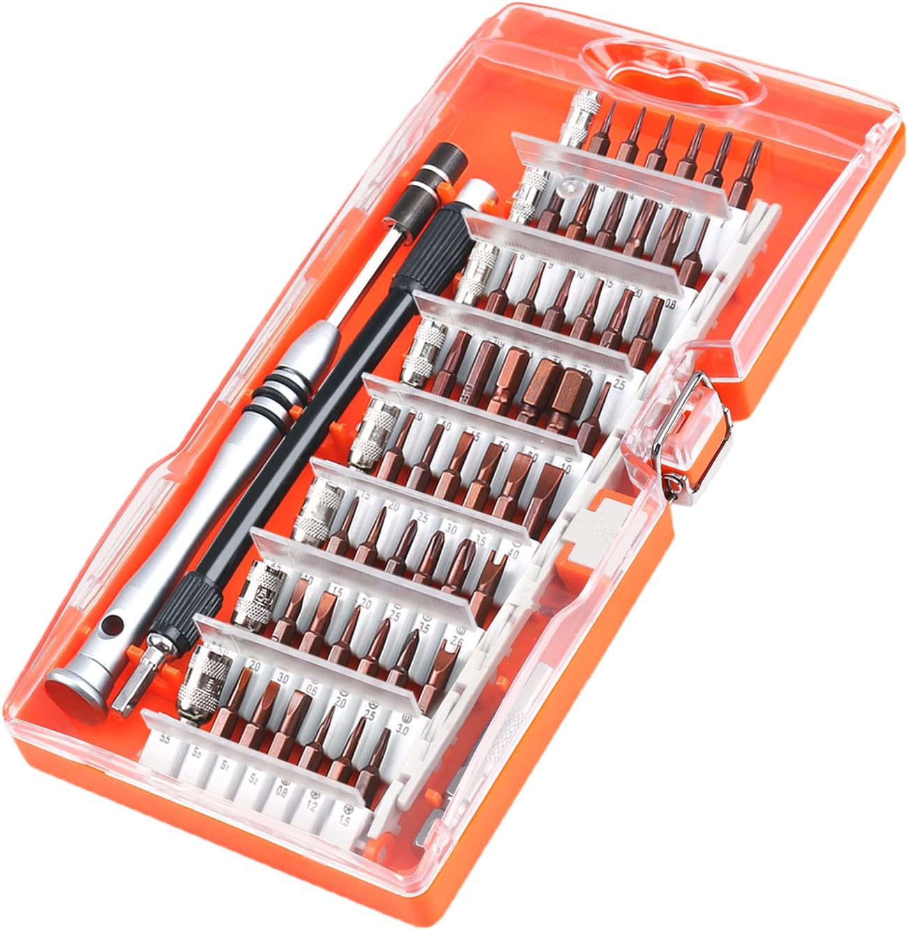 Screwdriver Set, 60 in 1 Precision S2 Steel Screwd...