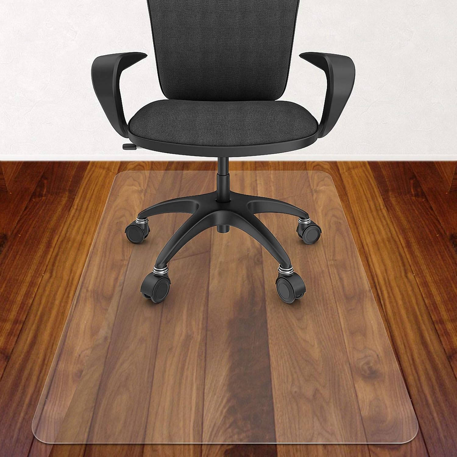 Azadx Large Chair Mat, Special Office Chair Mat for Hardwood Floors 48 x 48'', I...