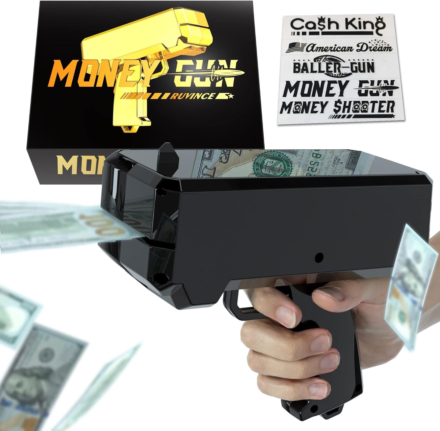 RUVINCE Money Gun, Special Money Shooter for Movies That Look Real, Innovative P...