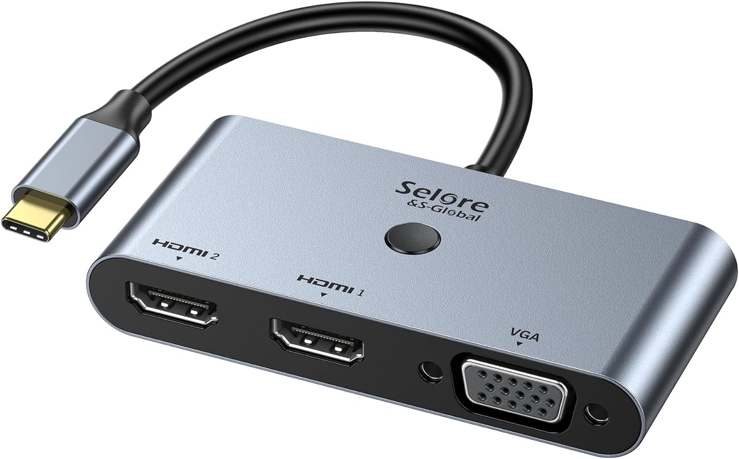 Selore USB C Docking Station, Special Docking Station for 3 Monitors, Innovative...