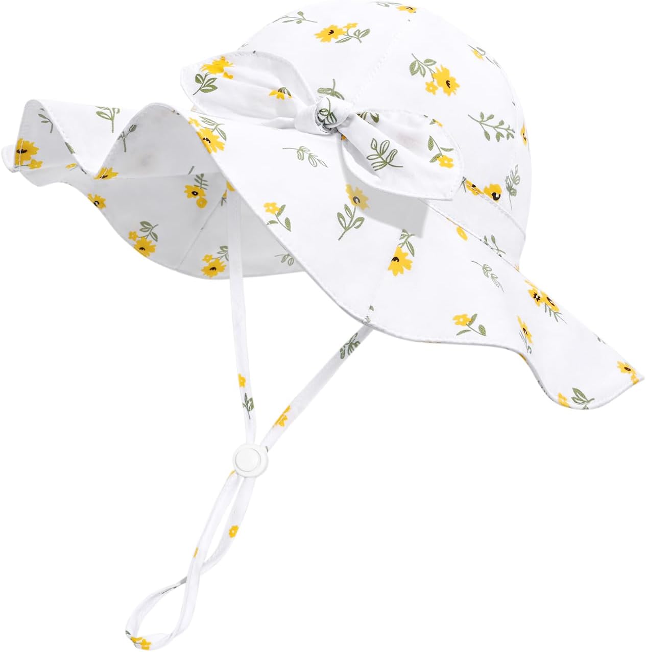 Baby Girl Sun Hat, Special Outdoor Adjustable Beach Hat for Kids, Innovative Hat...