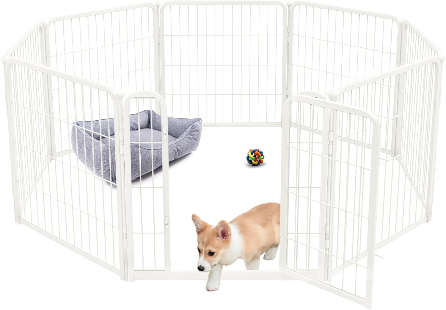 Unique FXW Homeplus Dog Playpen, Special Playpen Designed for Indoor Use for Pup...