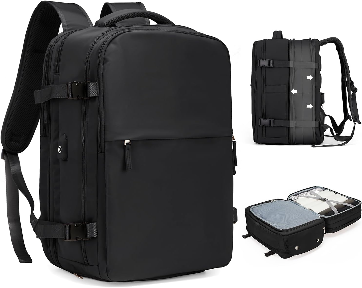 SZLX Ryanair Cabin Bags 40x20x25 Underseat Rucksack for plane Hand Luggage Bag E...