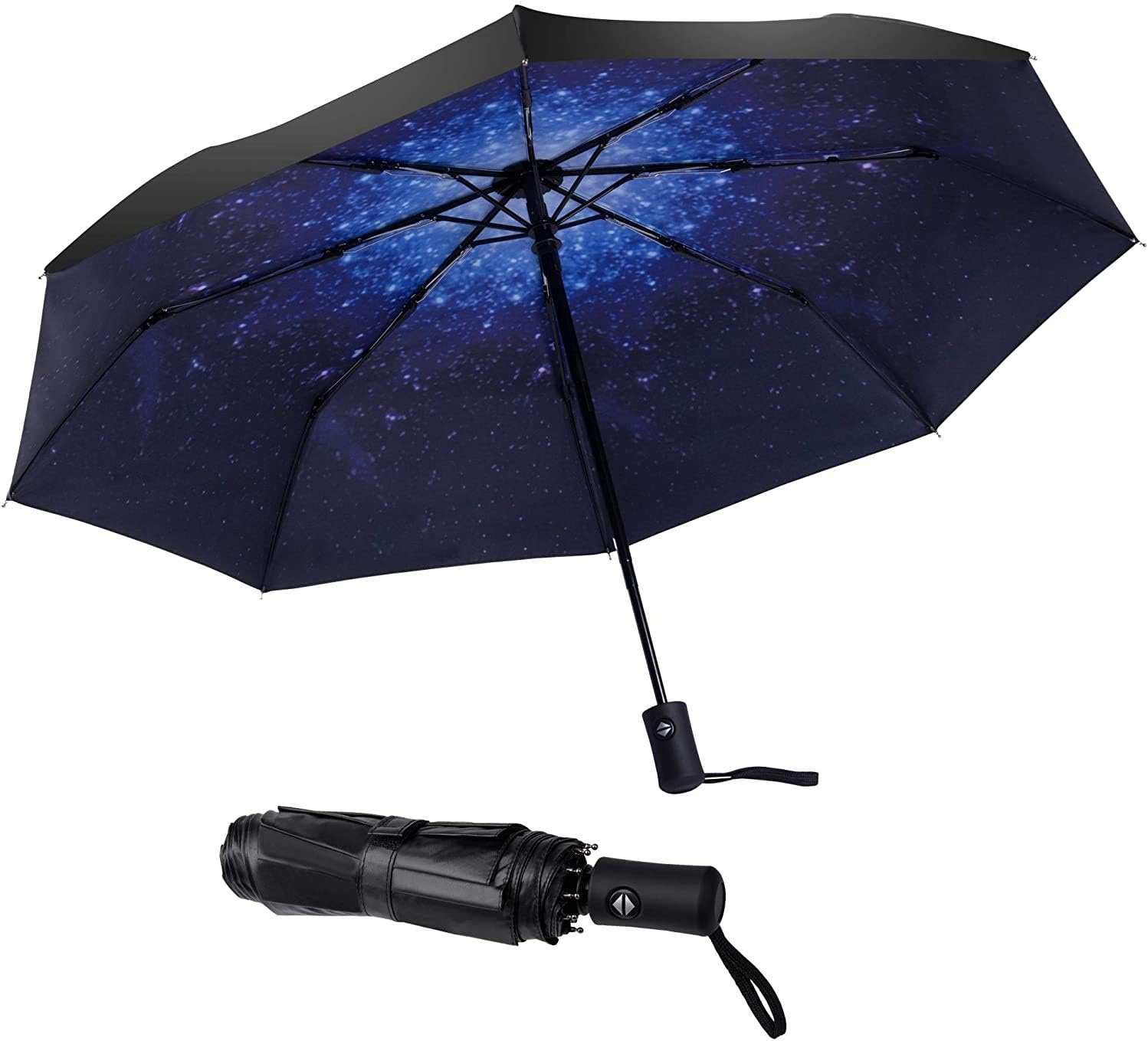 SY COMPACT Travel Umbrella Windproof Automatic Umb...