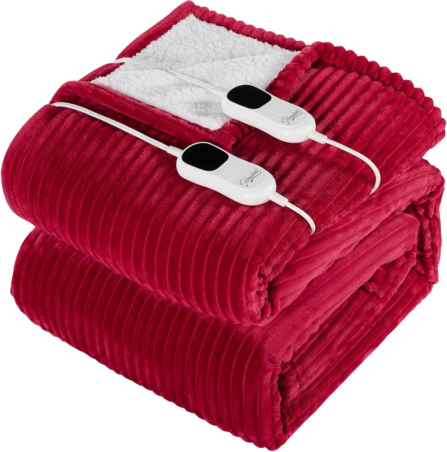 Homemate Electric Blanket, Special Heated Blanket King Size with Auto-Off for 1/...
