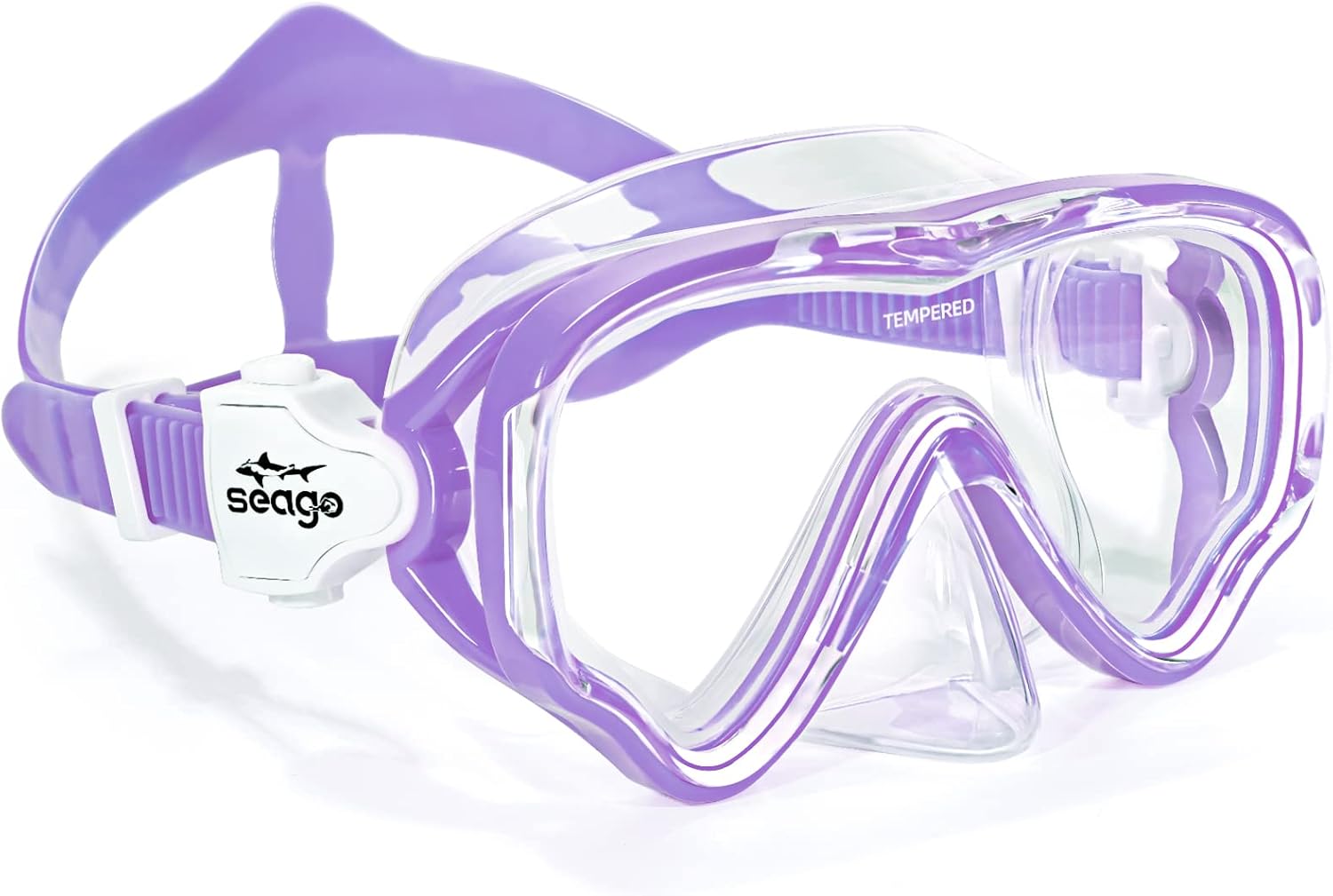 Seago Kids Swim Goggles, Special Snorkel Diving Mask for Youth(5-15), Innovative...