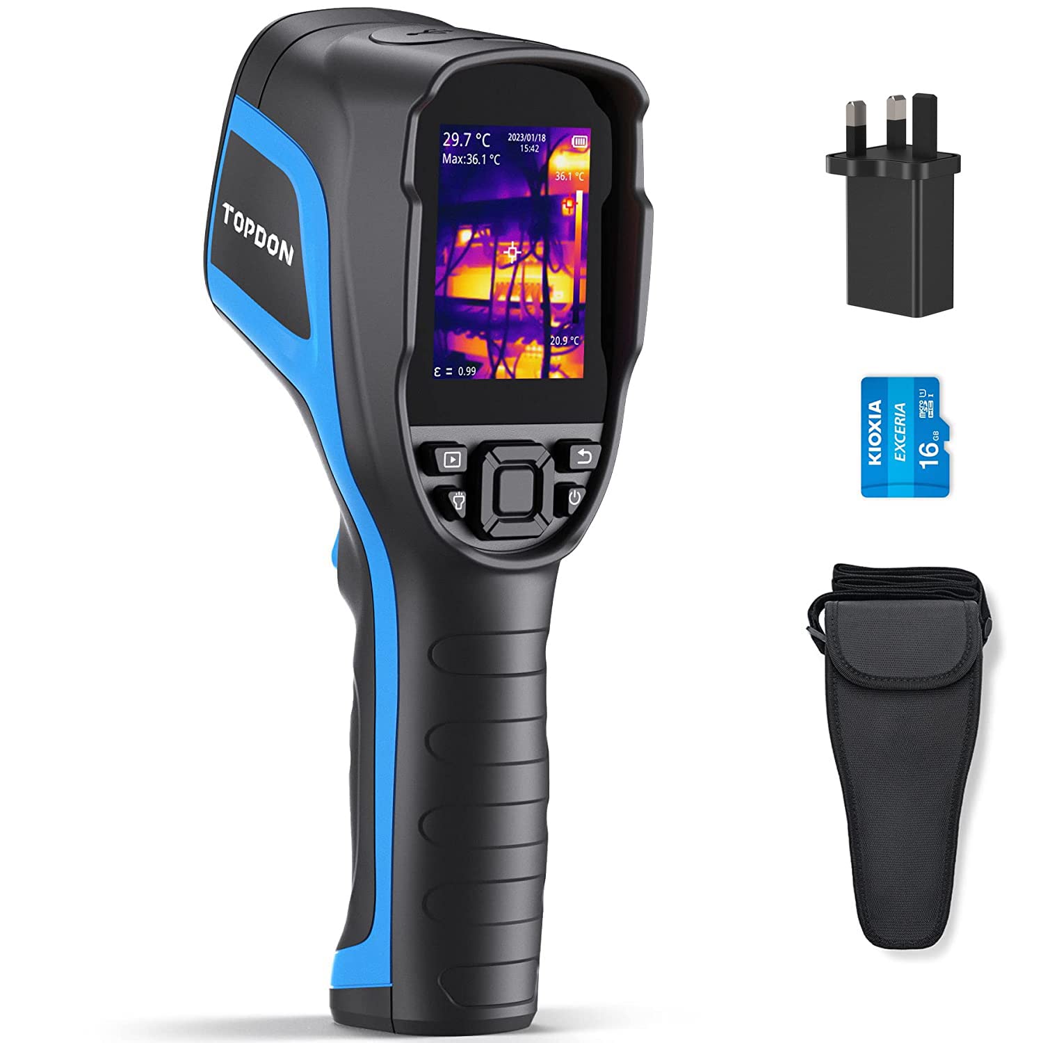 TOPDON Thermal Imaging Camera TC004, 256 x 192 High Resolution infrared camera,...