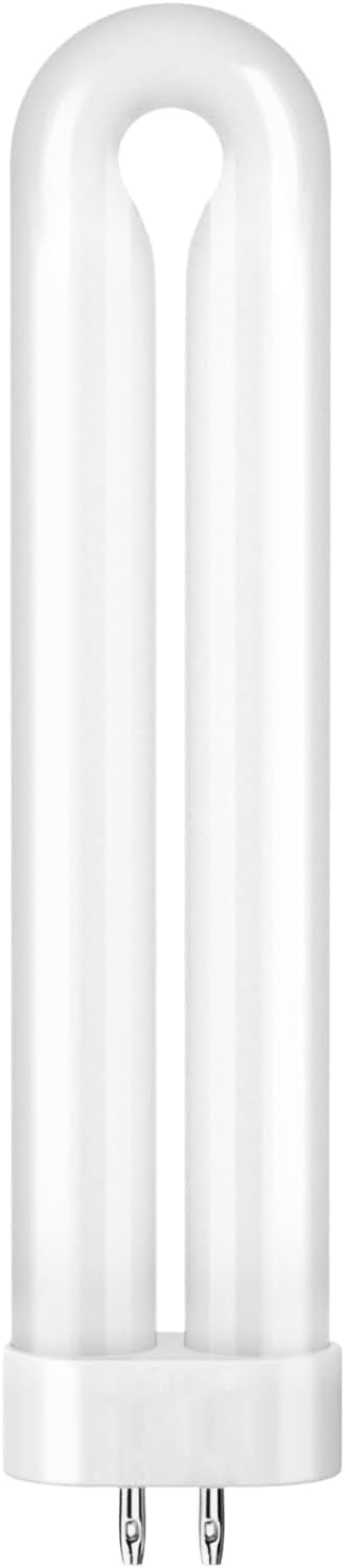 Replacement Light Bulb for T6 Bug Zapper, 15W, 4-Pin Base, U-Tube Bulb Twin Tube...