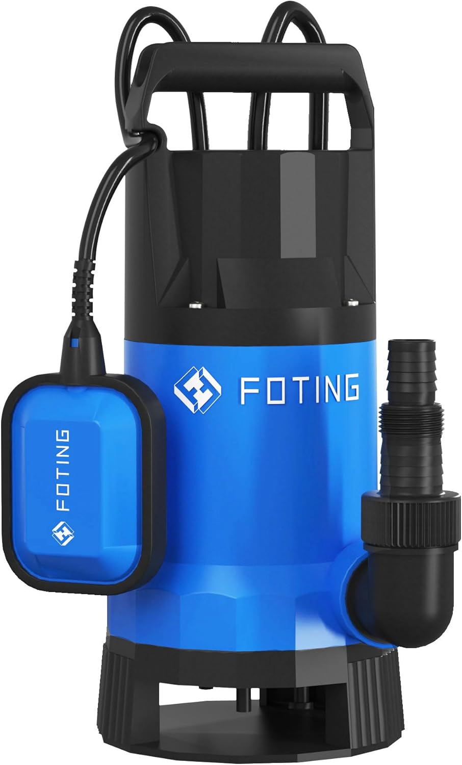FOTING 1000W Portable Submersible Pump for Dirty/Clean Water, Max Flow 17600 L/H...