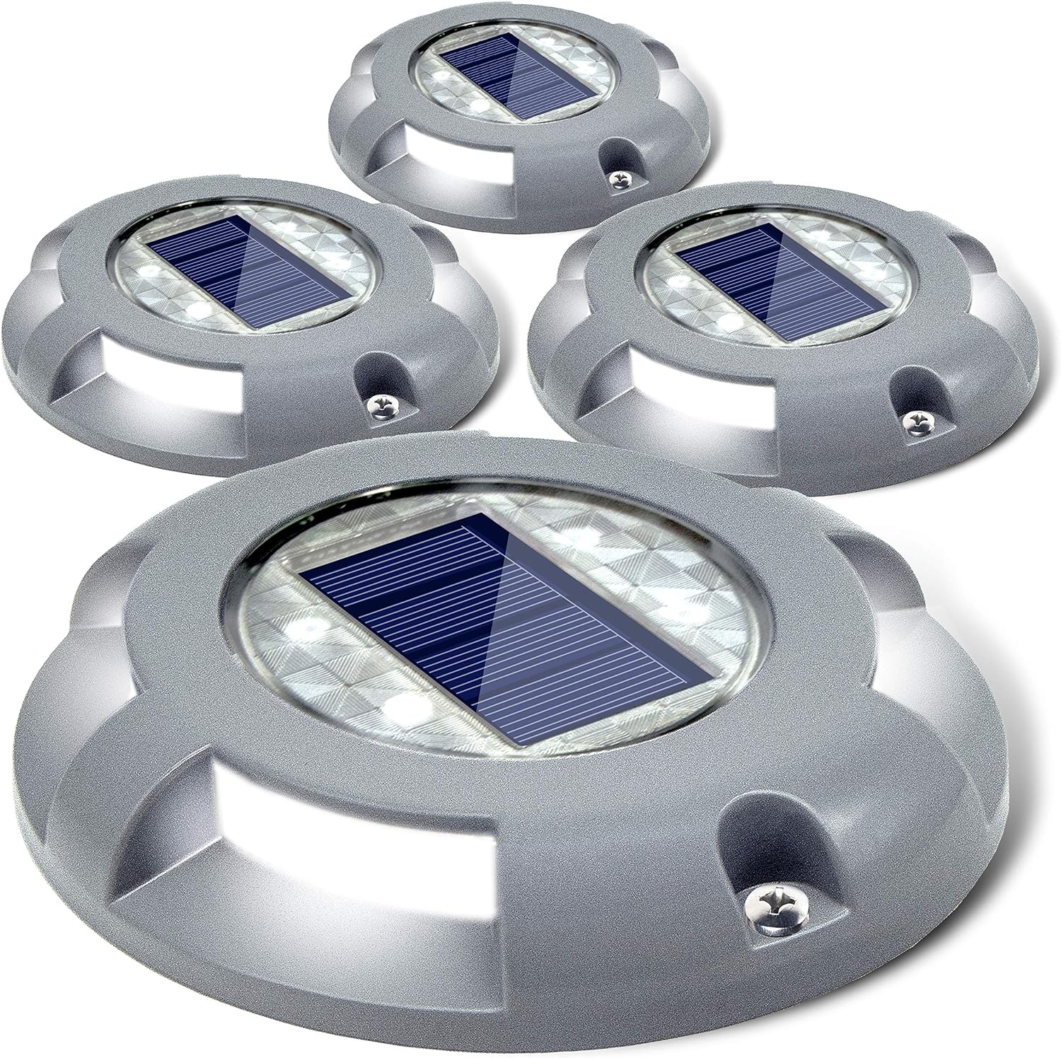 SIEDiNLAR Solar Deck Lights, Special LED Light Sol...