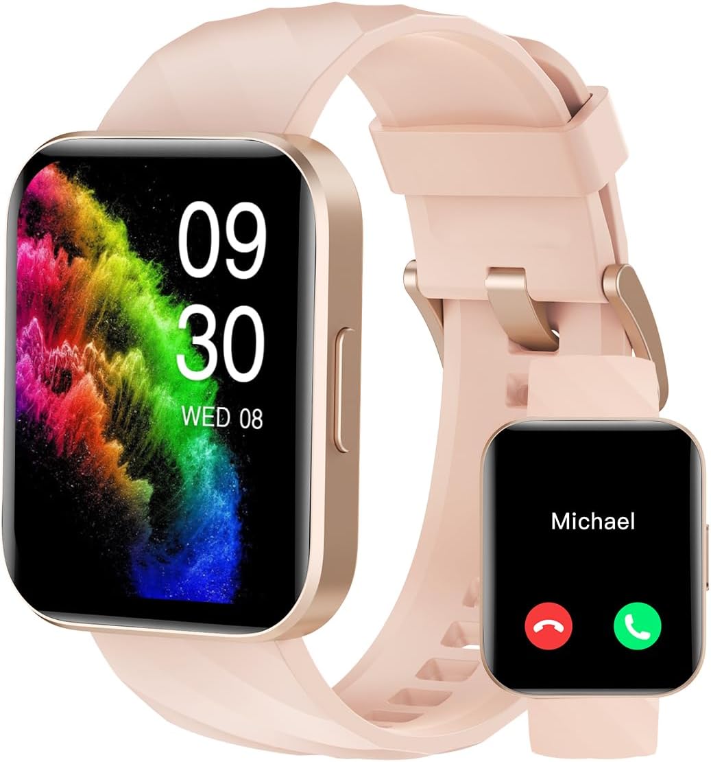 RUIMEN Smart Watches for Women Men (Answer/Make Calls) Compatible with iPhone/An...