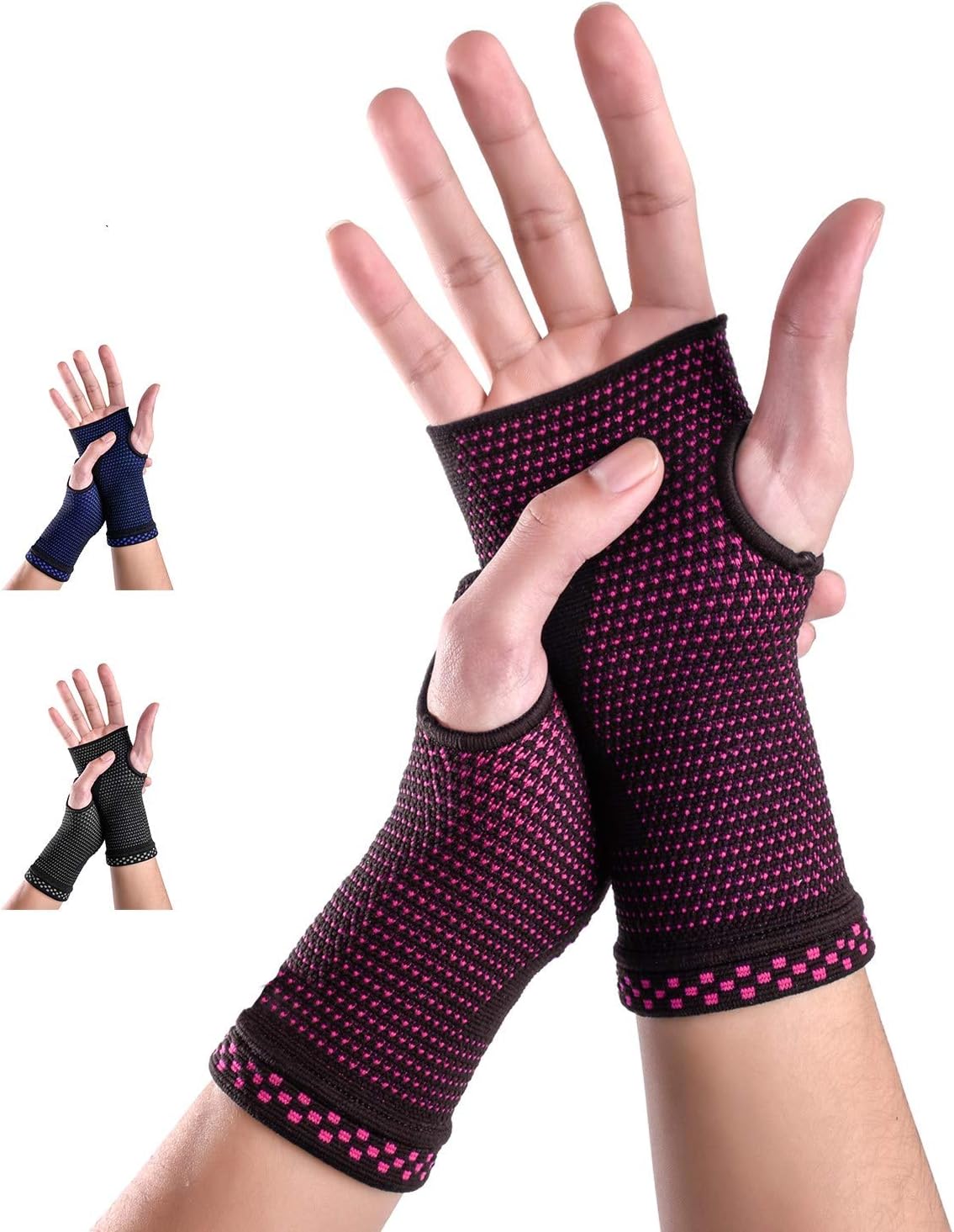 ABYON Wrist Supports, Special Wrist Brace Compression Sleeves for Carpal Tunnel...