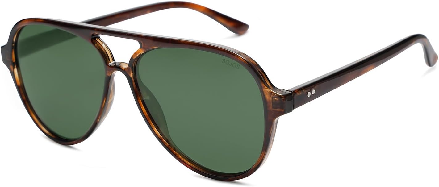 SOJOS Classic Sunglasses, Special Polarized Sunglasses Aviators for Women and Me...