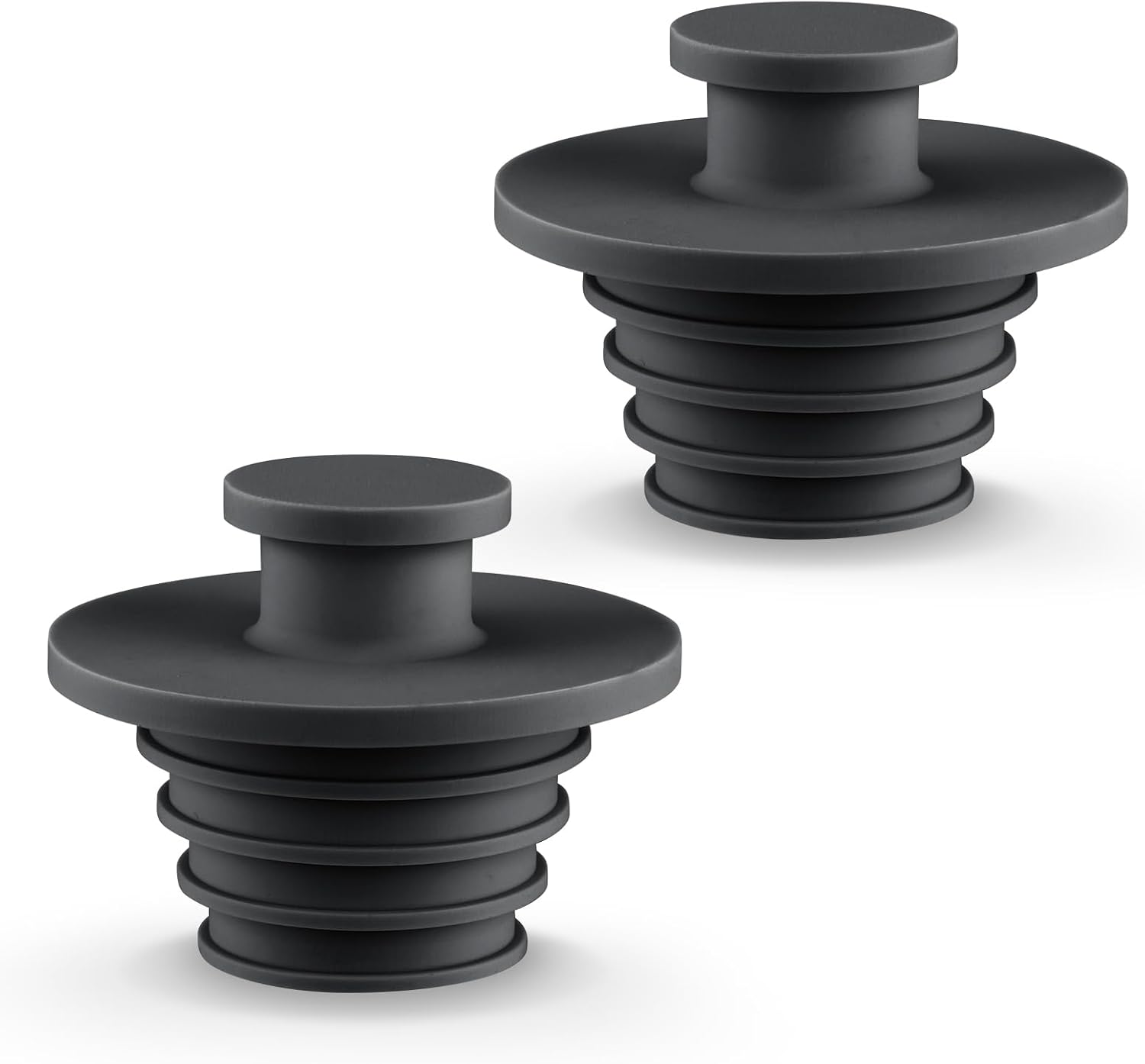 Universal Bathtub Stopper 2pcs Sink Stopper Tub Plug Bathroom Shower Drain Plug...