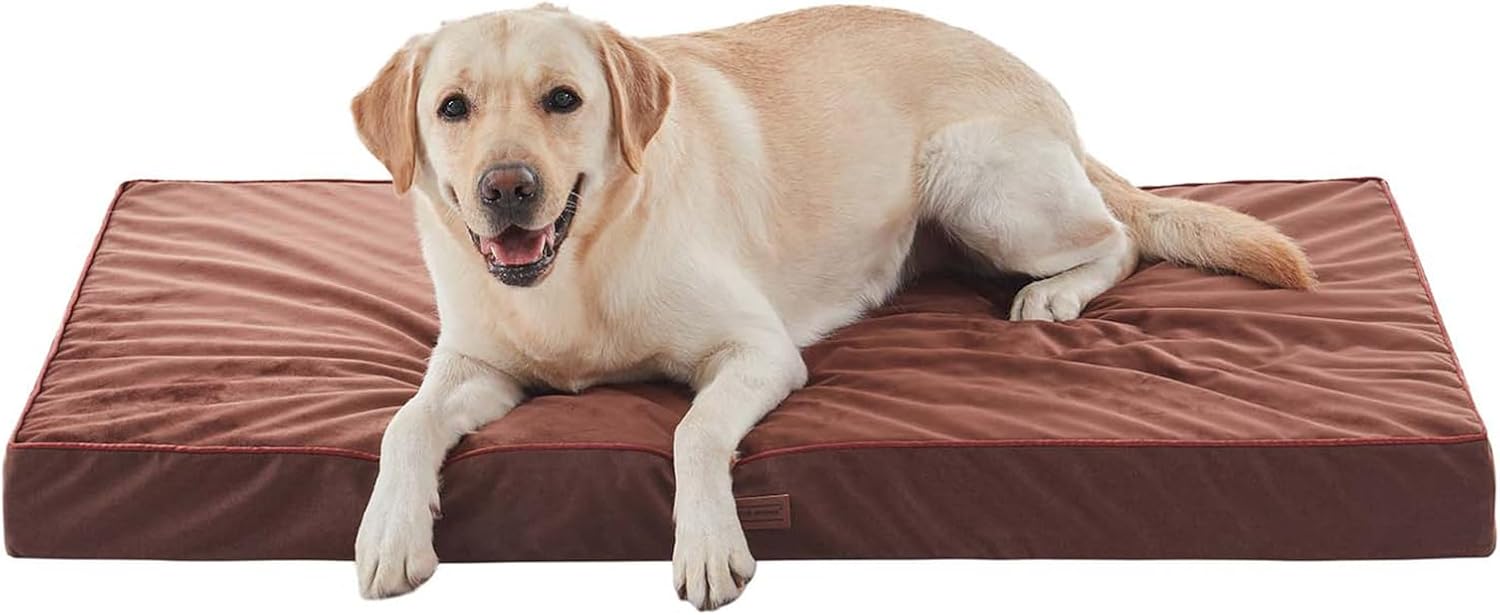 SunStyle Home Large Dog Bed, Special Orthopedic Egg Crate Foam, Unique Waterproo...