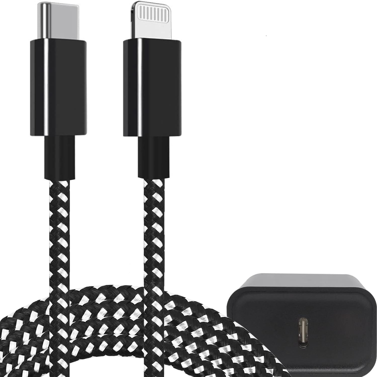 20W USB C Fast Charger 10 FT [MFi Certified] Compatible with iPhone 14 13 12 11...