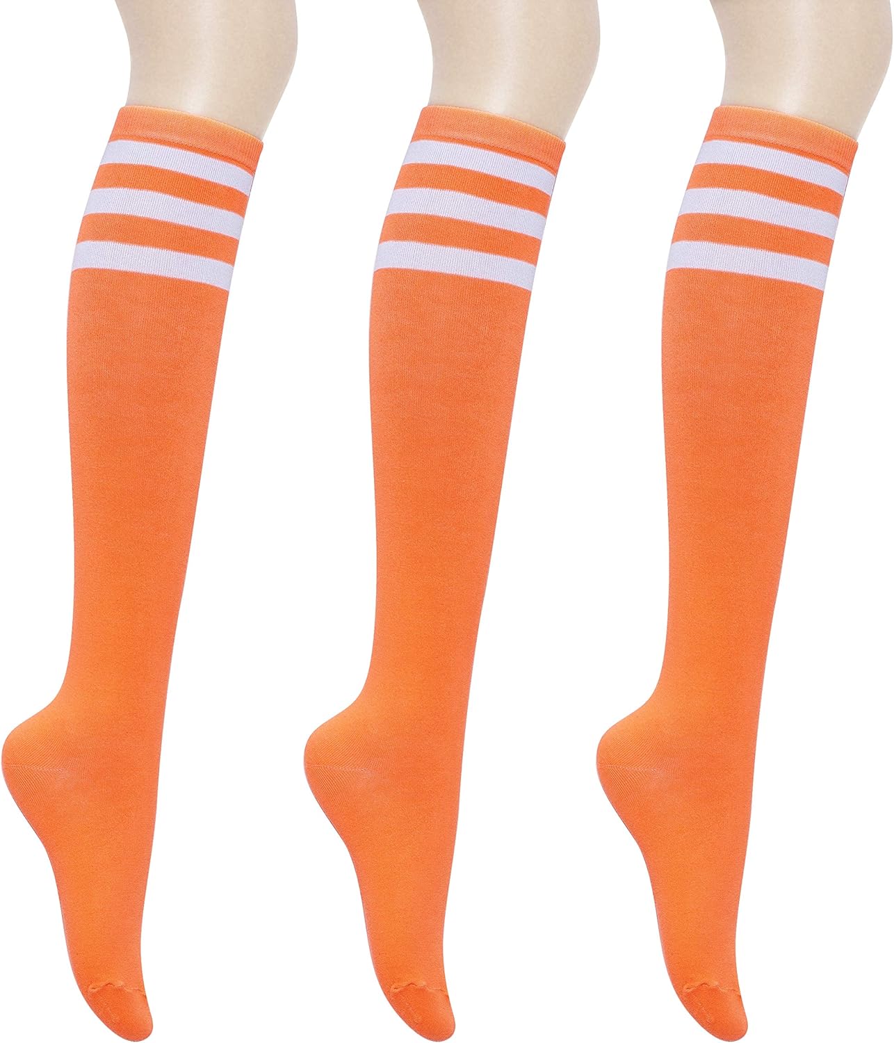 KONY Women's Cotton, Special Knee High Socks, Innovative Casual Solid Socks
