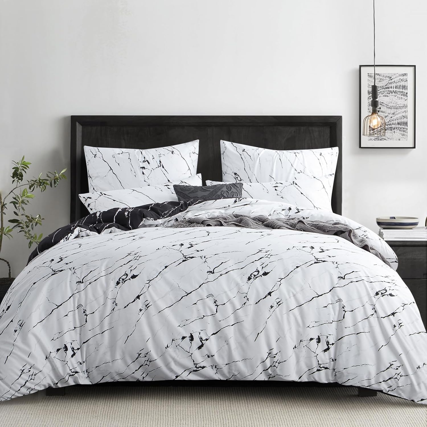 RUIKASI Super King Duvet Cover Set, Special Bedding Superking Bed Set with Print...